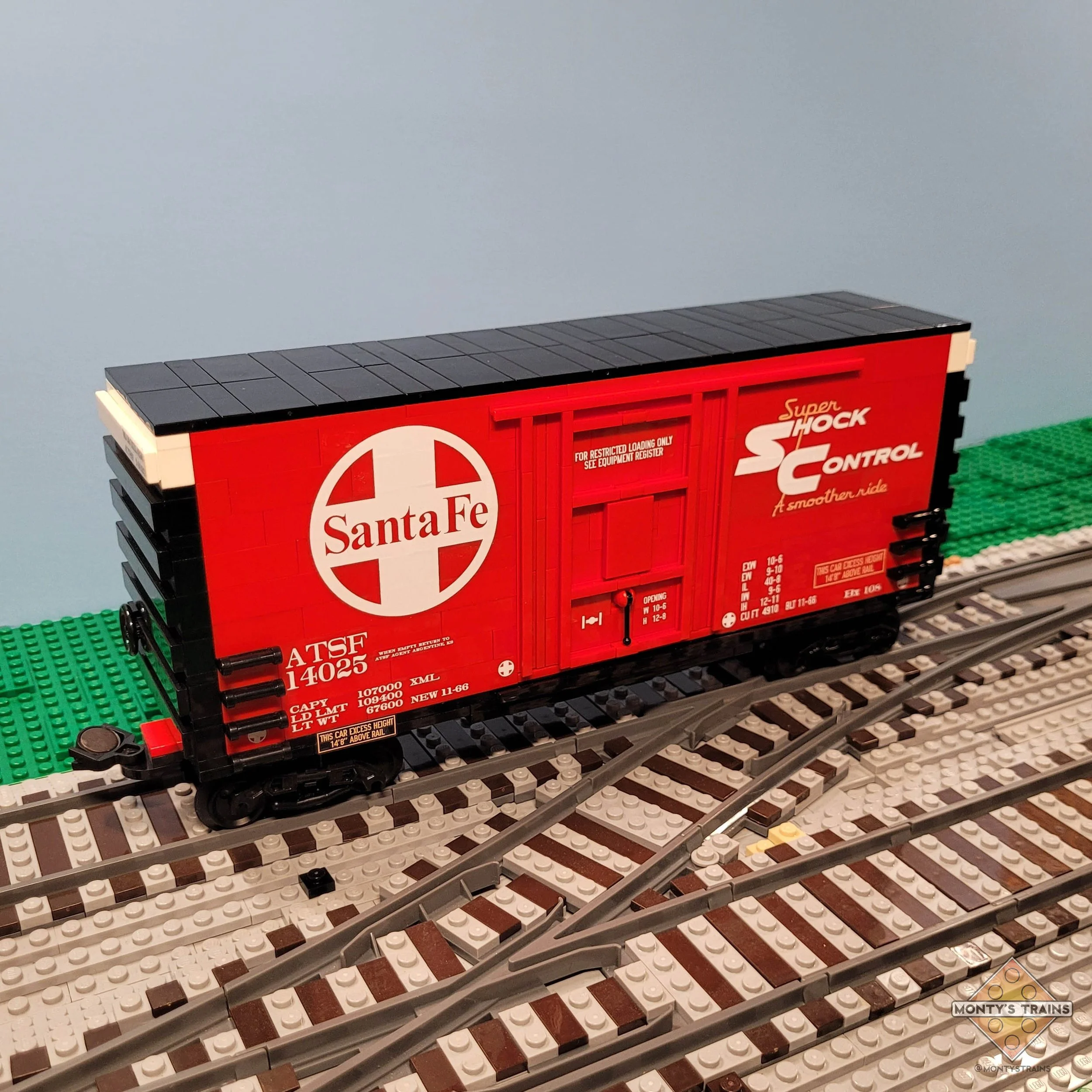 Santa Fe "Baby" Hi-Cube Boxcar