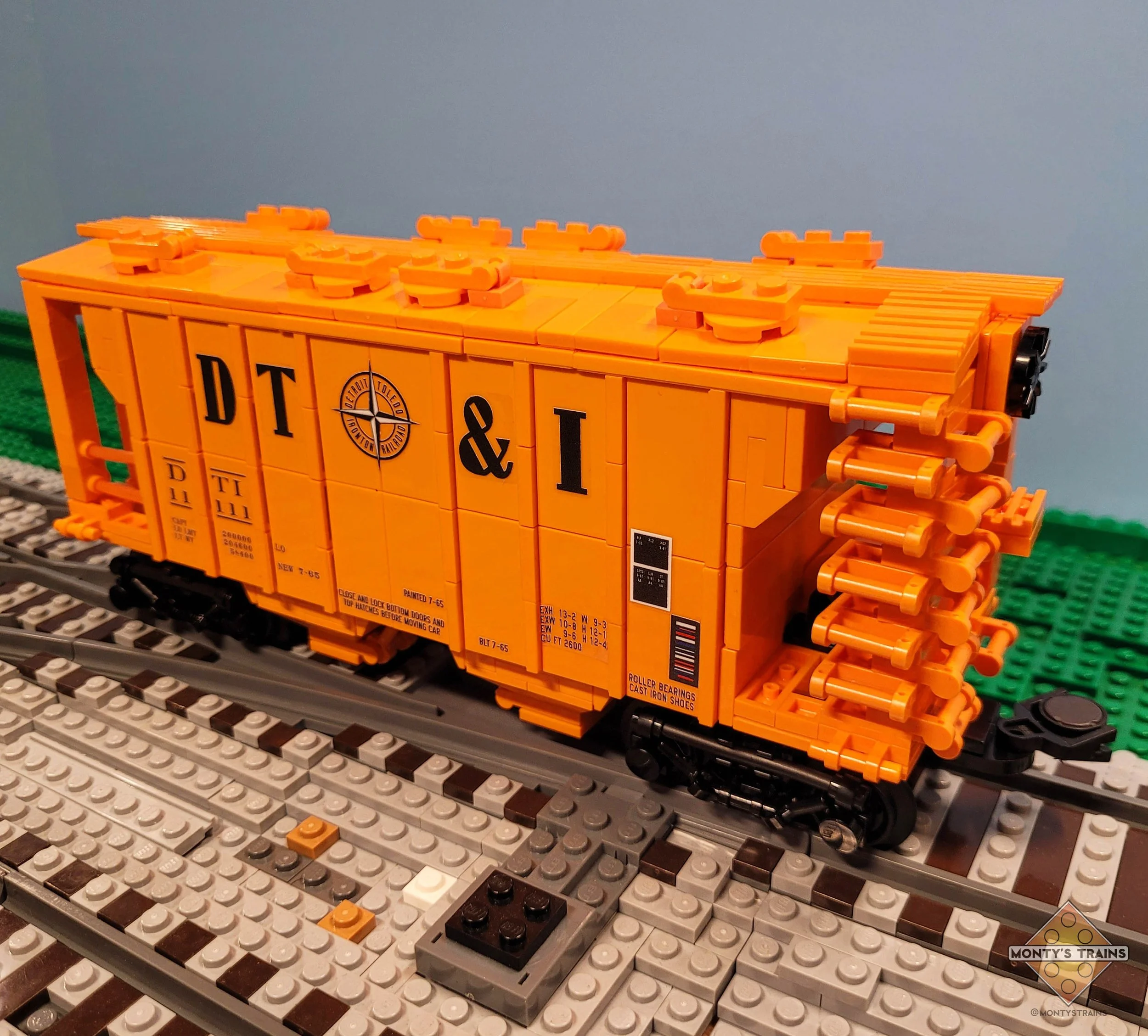 American Brick Trains PS2 Covered Hopper (modified design) with DT&I lettering