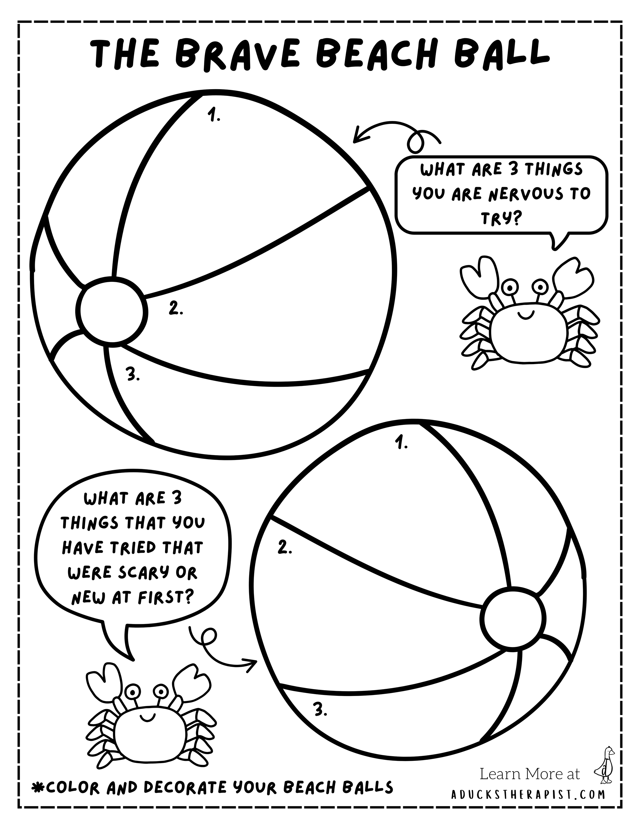 The Brave Beach Ball