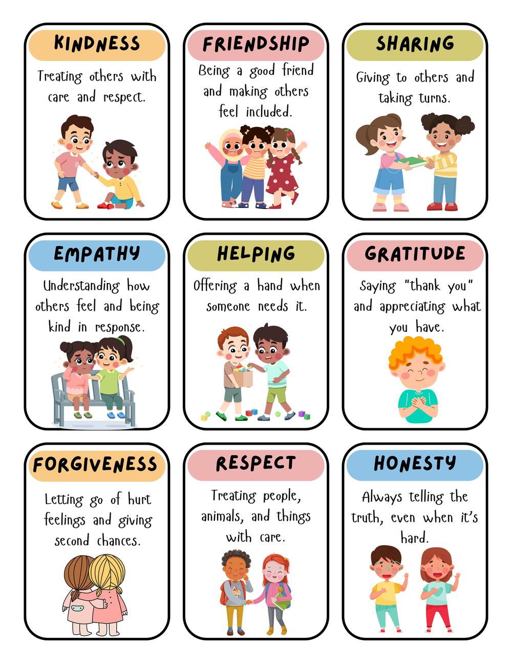 Helping Kids Discover Their Core Values and Stay True to Them — A Duck ...