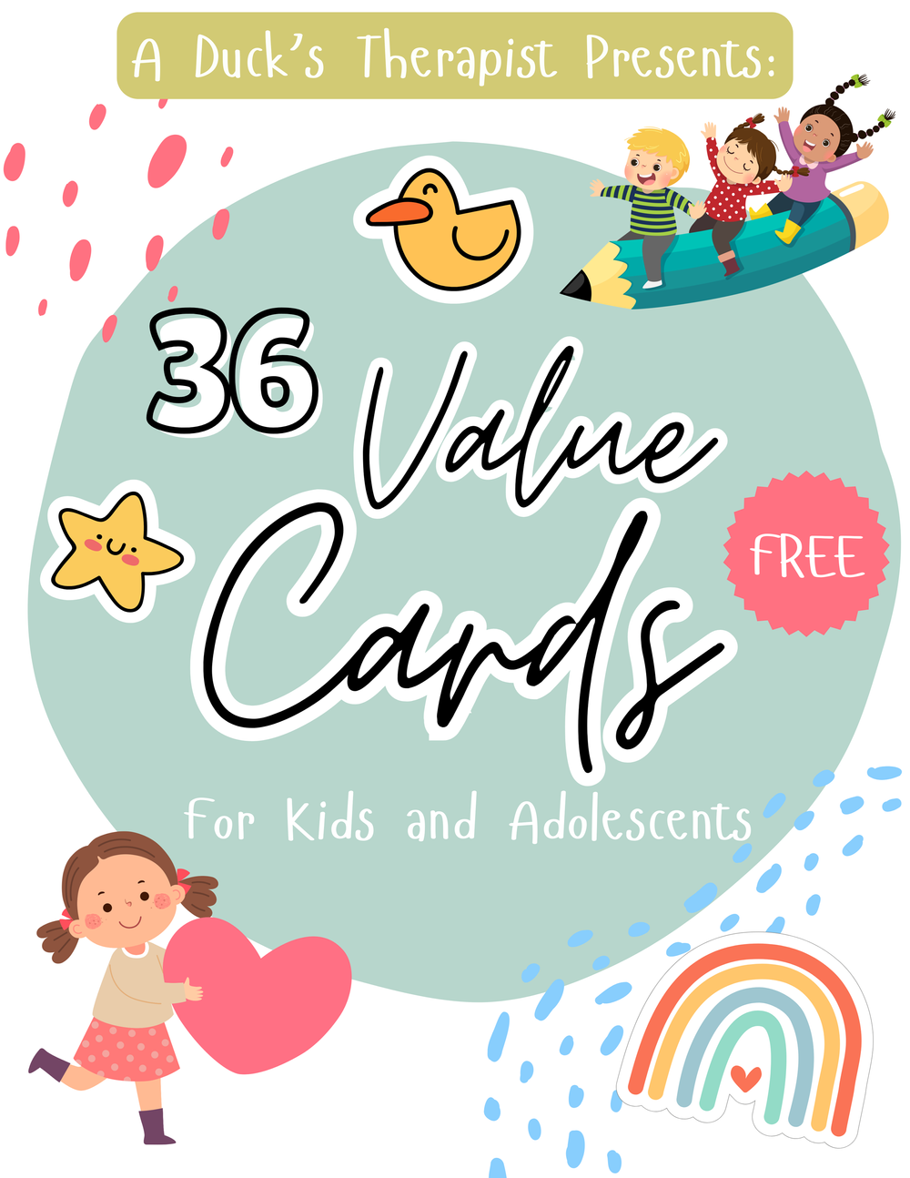 Values Development Design Kids Helping Kids Discover Their Core Values and Stay True to Them — A Duck ...