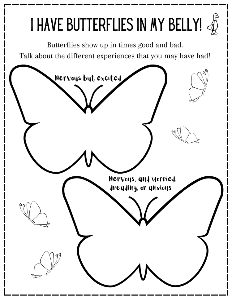 Worksheets a ducks therapist