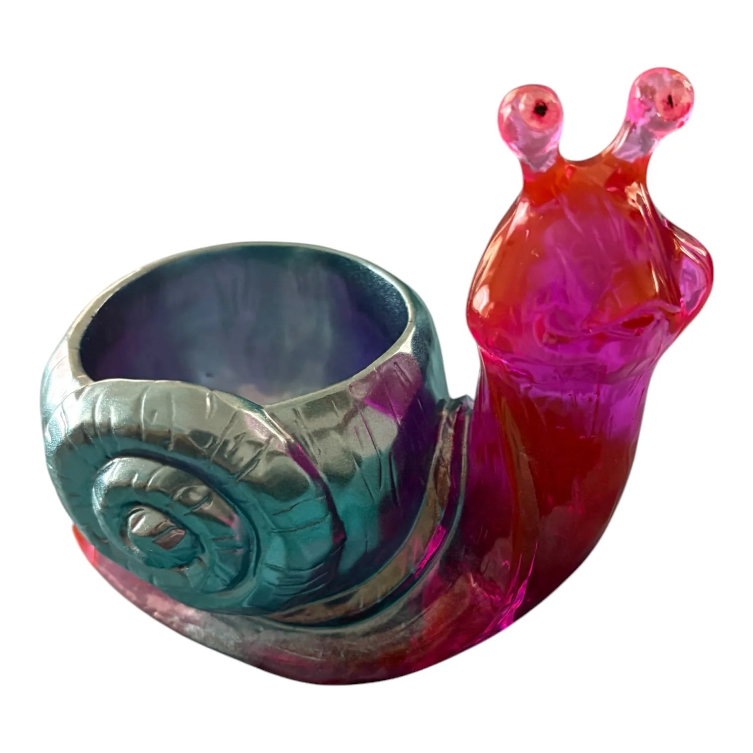 Gary the Snail Planter – Handcrafted Resin Art