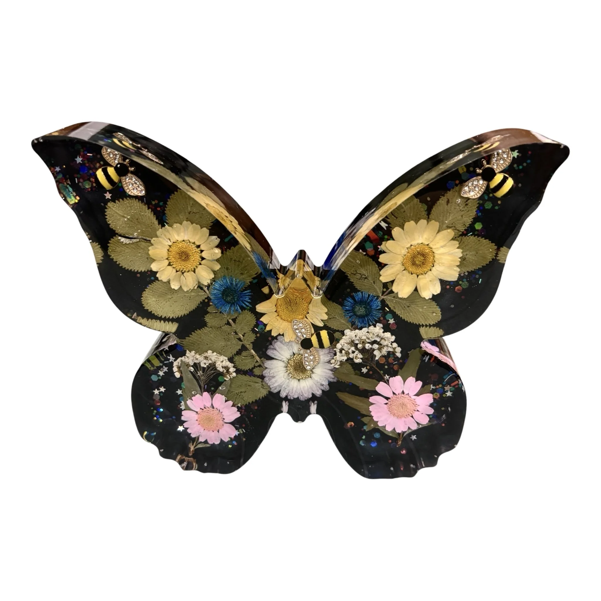 Midnight garden butterfly