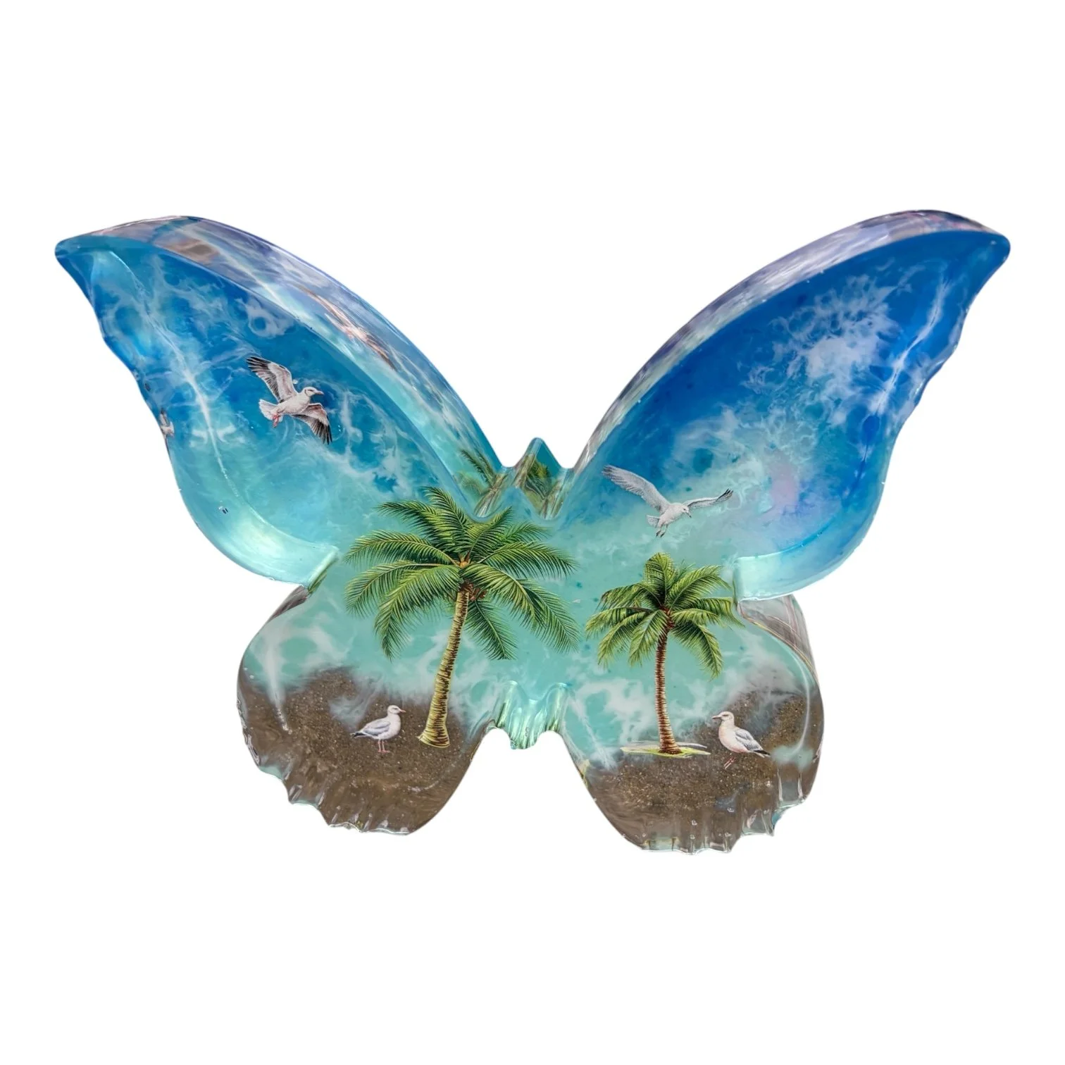 Coastal Paradise Butterfly 7x6x1.5