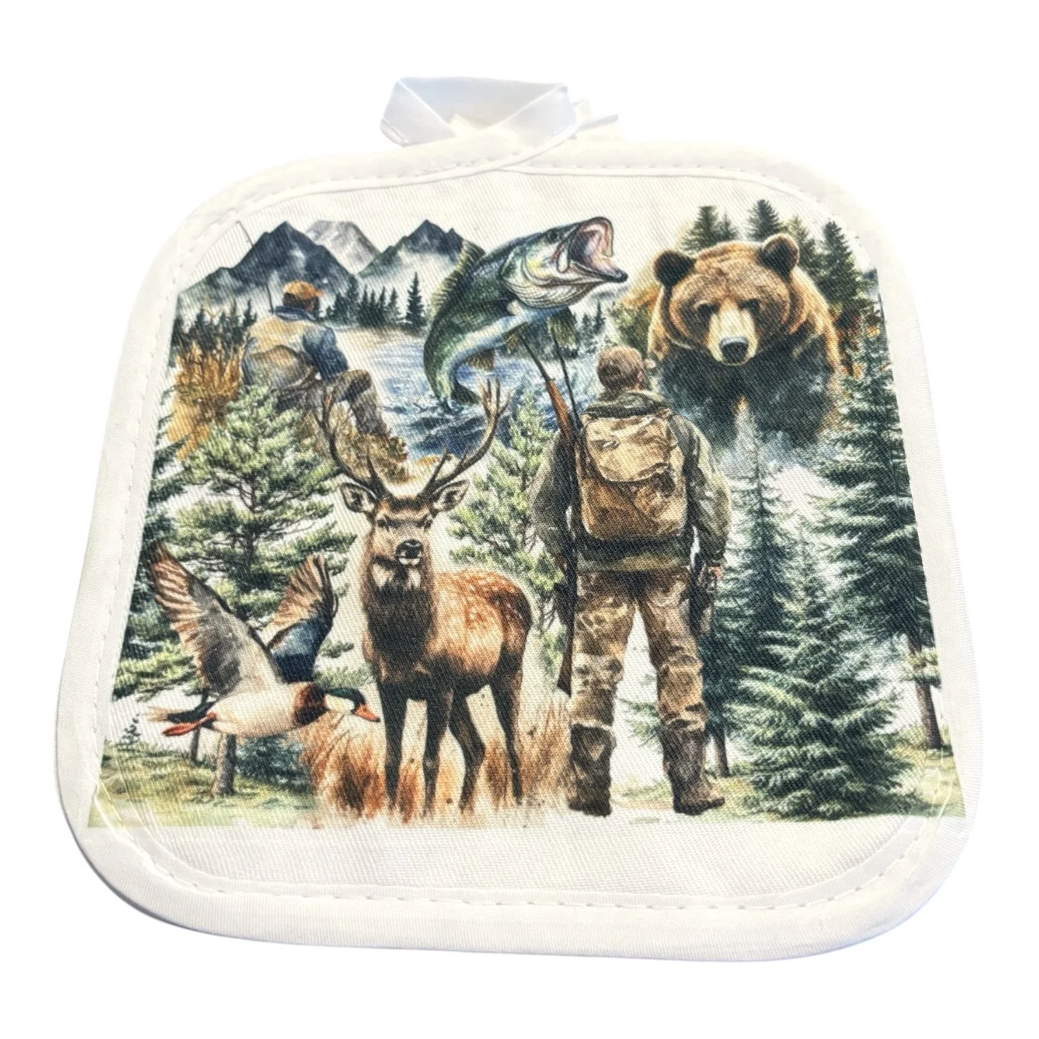 Man  in the wilderness