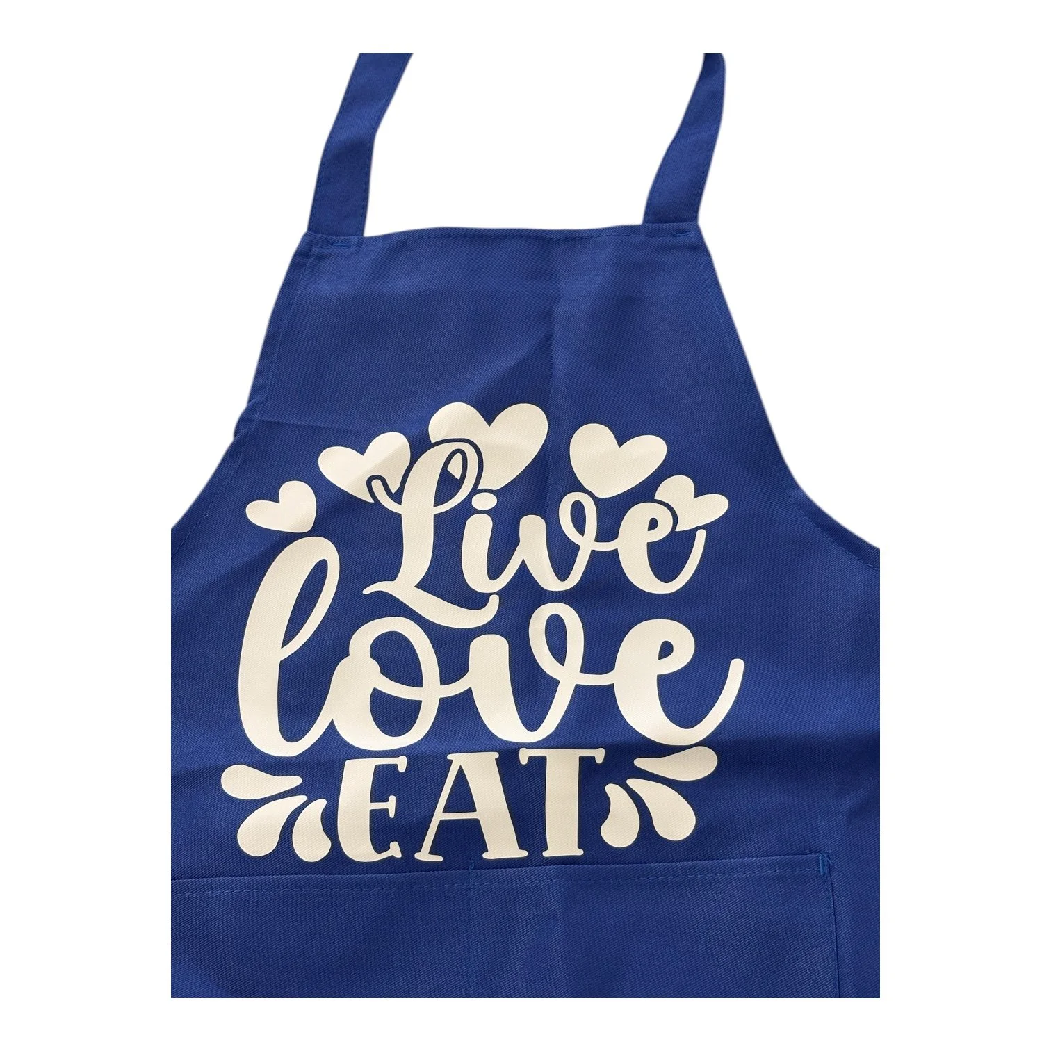 “Live Love Eat” Adult Apron