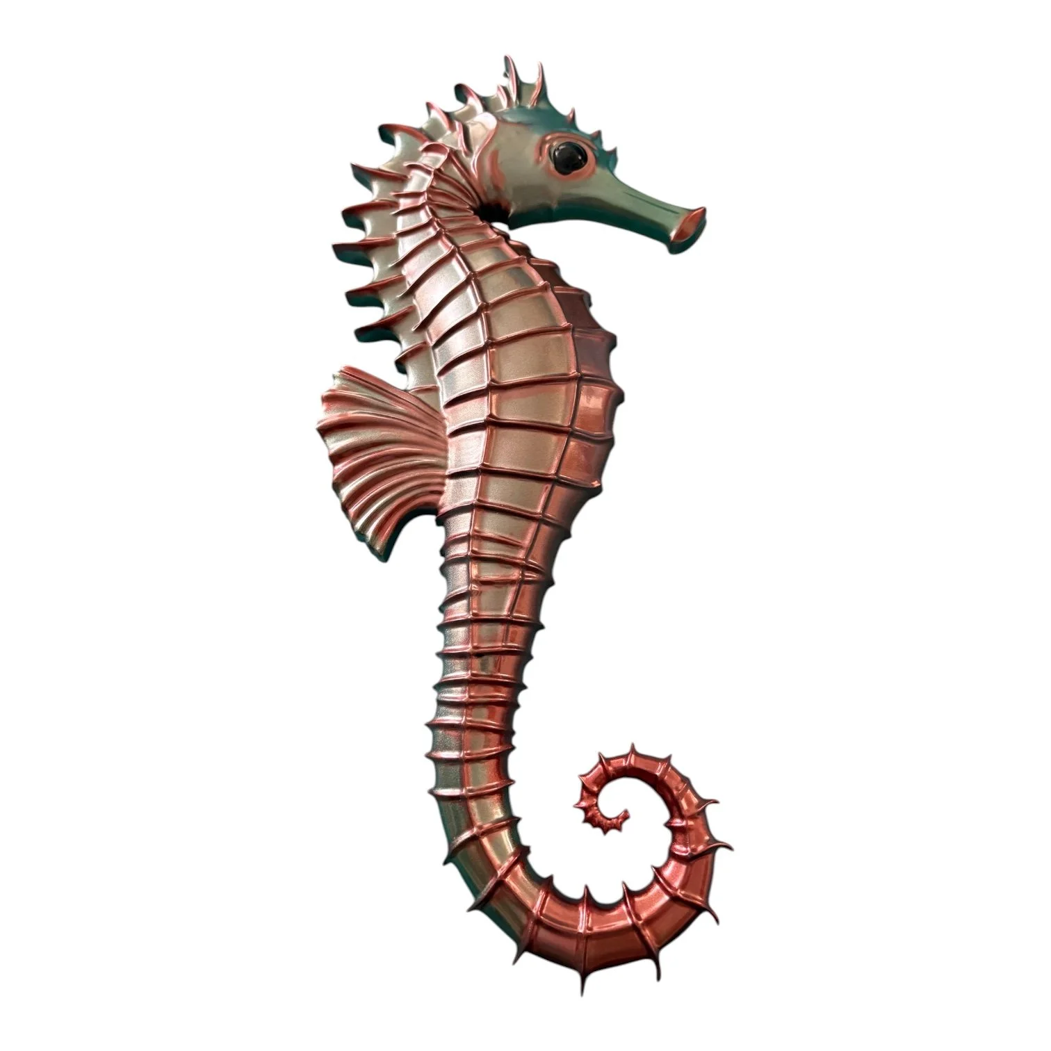Large Seahorse Wall Hanging – Statement Resin Art (Approx. 2 ft