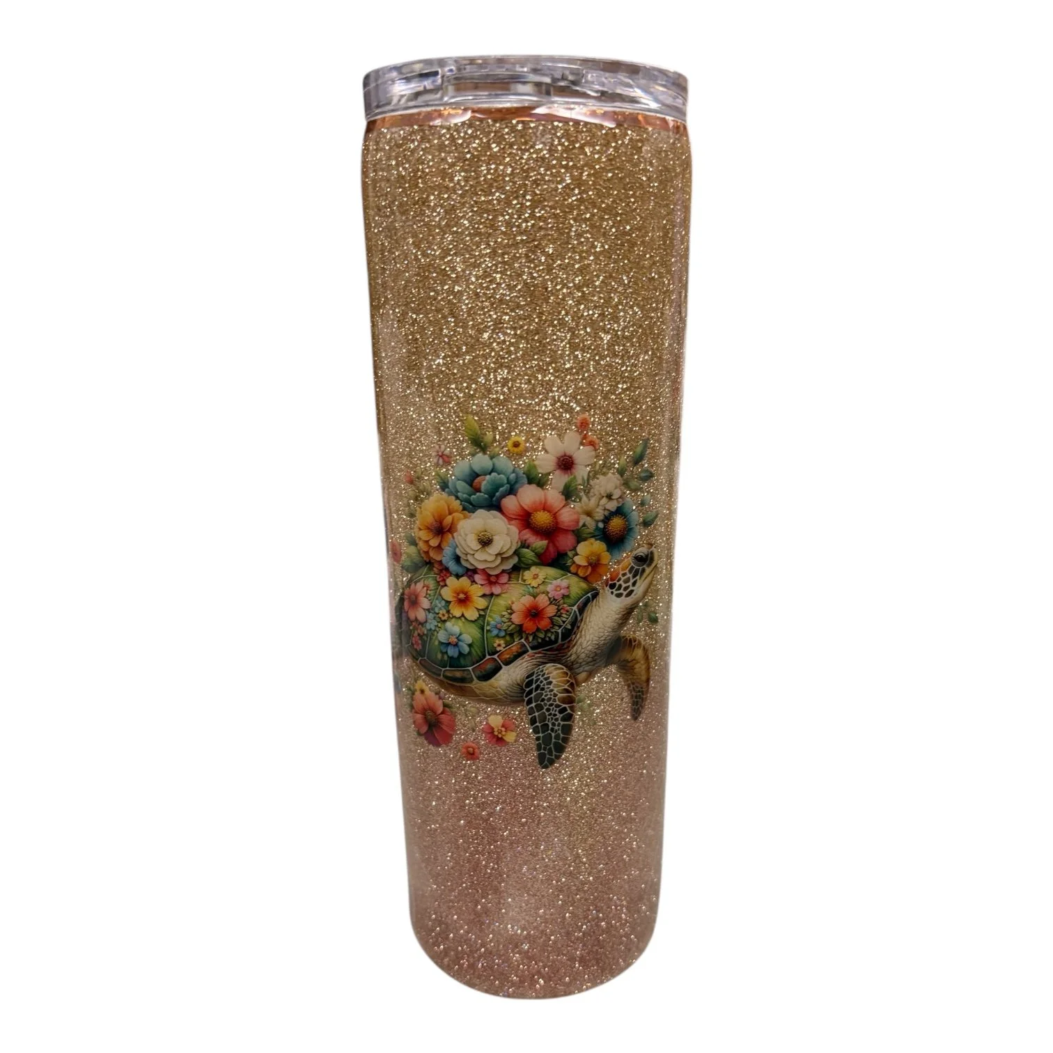 30 Oz floral Turtle Tumbler
