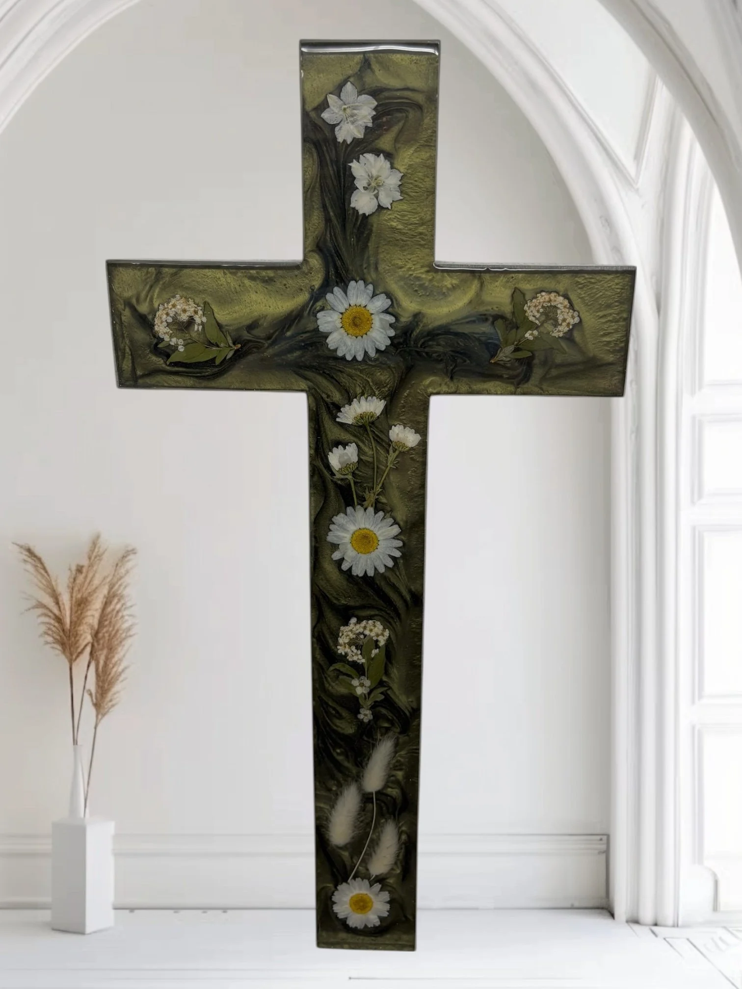 Floral Cross