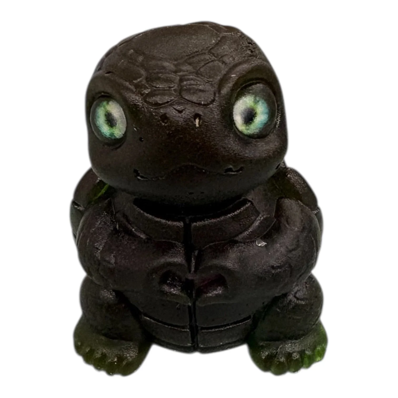 Dark Green turtle heart hands