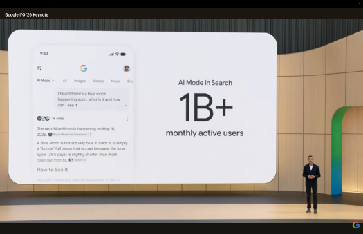 Google IO 2026 : Aurora and AI Mode [UX Motion]