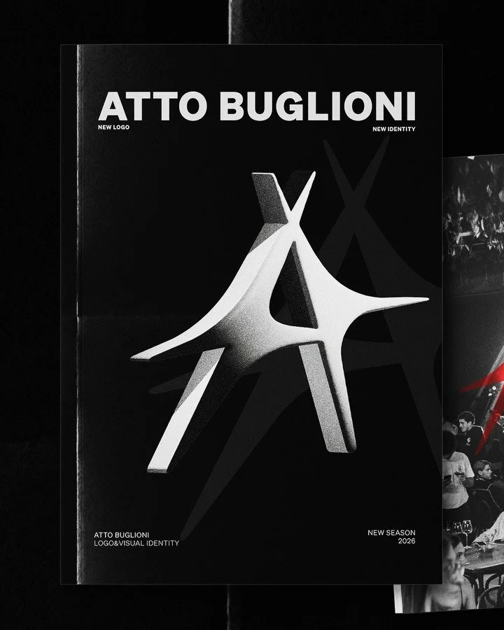 New logo. New identity. New season.

ATTO Buglioni is an experiential format where wine, music and presence merge into a single sensory act.
Not an event, but a moment. Not a story to tell, but an experience to move through.
The visual identity evolv