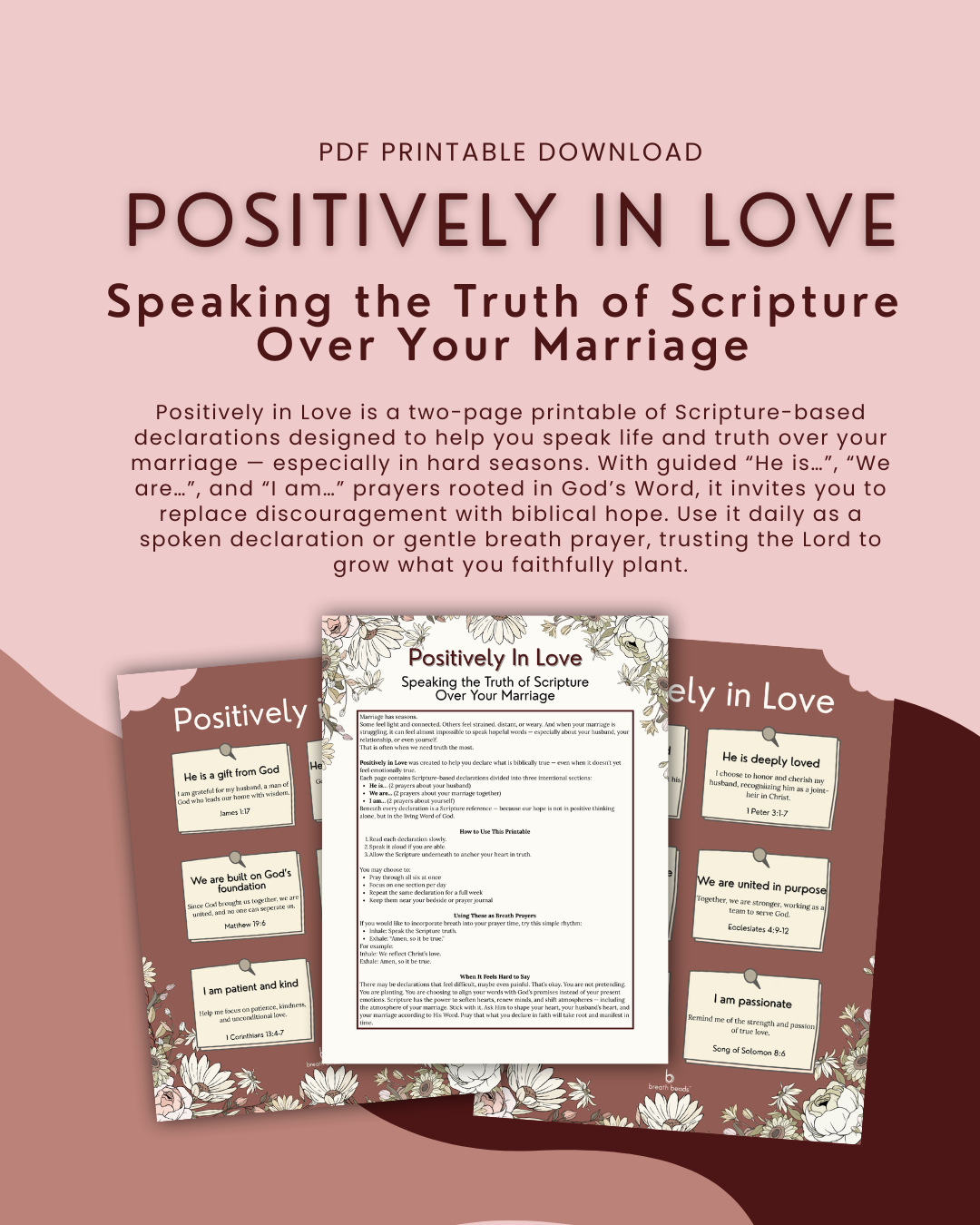 Positively in Love: Speaking the Truth of Scripture Over Your Marriage