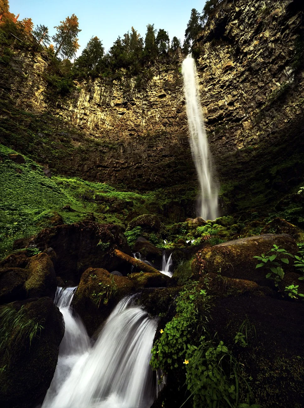 Watson Falls Sunset (Click for Full View)