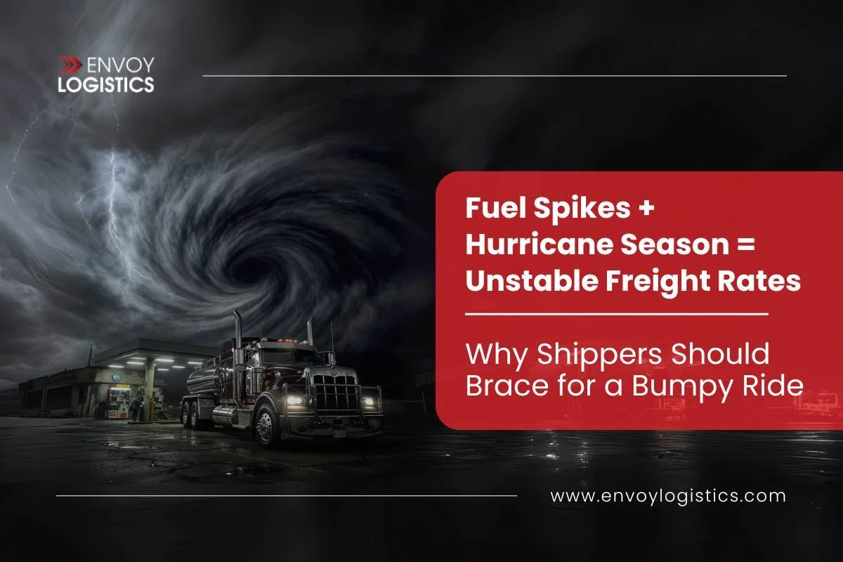 Fuel Spikes + Hurricane Season = Unstable Freight Rates: Why Shippers Should Brace for a Bumpy Ride