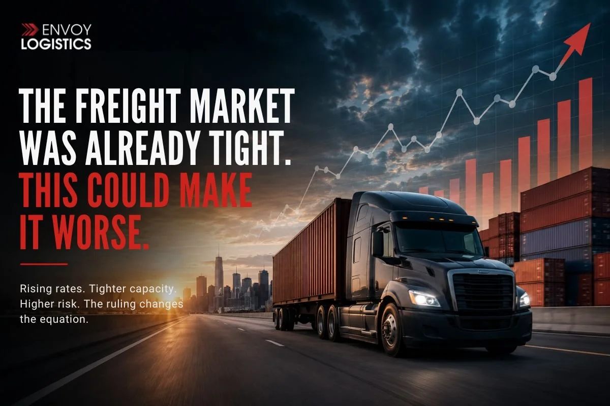 The Freight Market Was Already Tight. This Could Make It Worse.