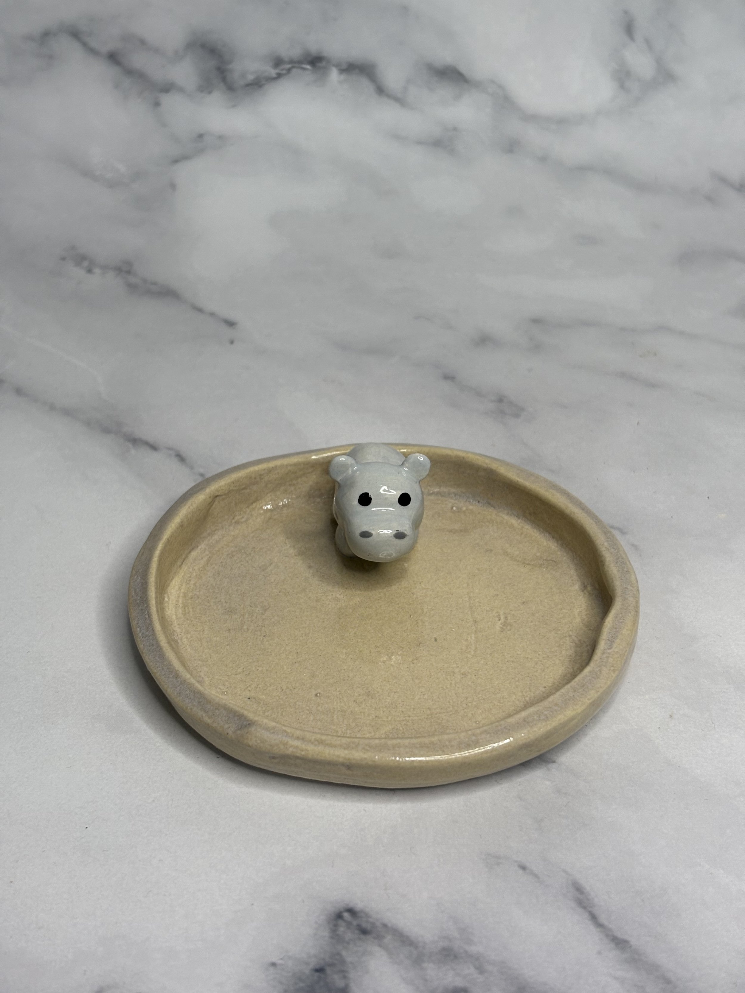 Hippo Trinket Dish