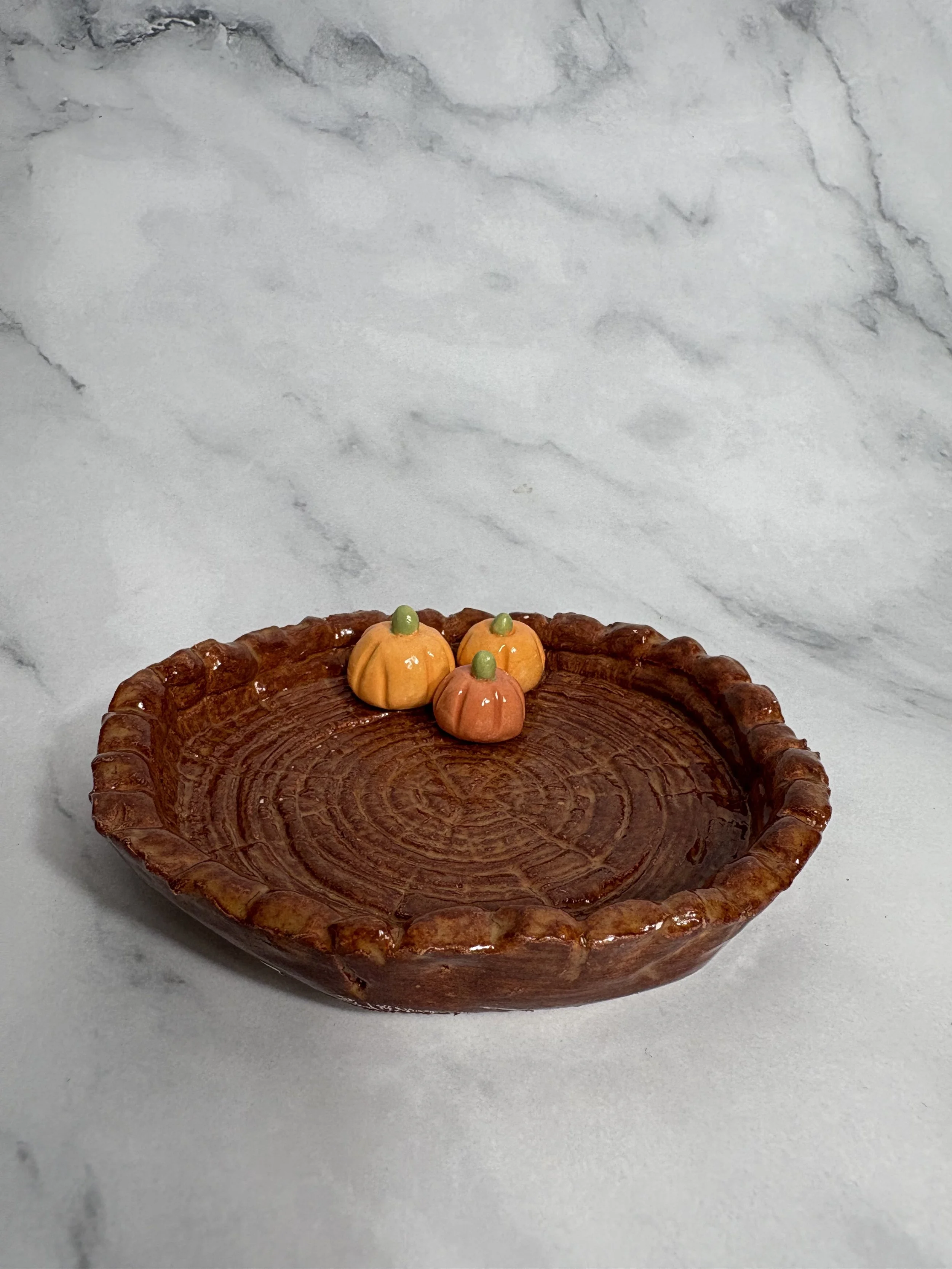Pumpkin trinket dish