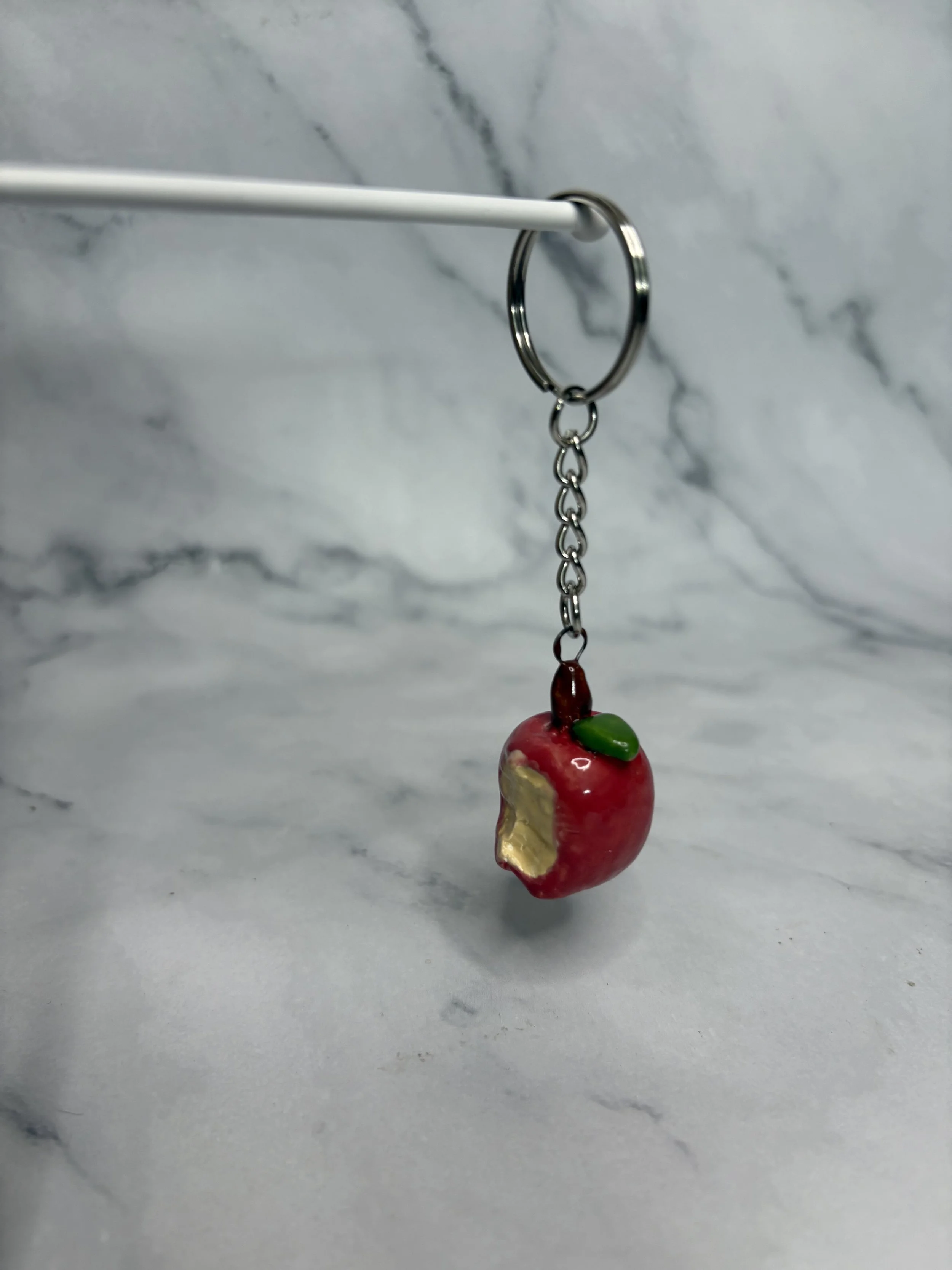 Apple Bite Keychain