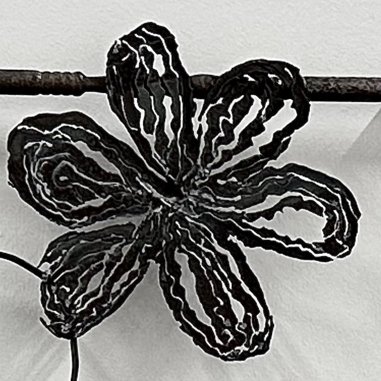 Free and easy - 2023 detail
Found metal
7'x4'