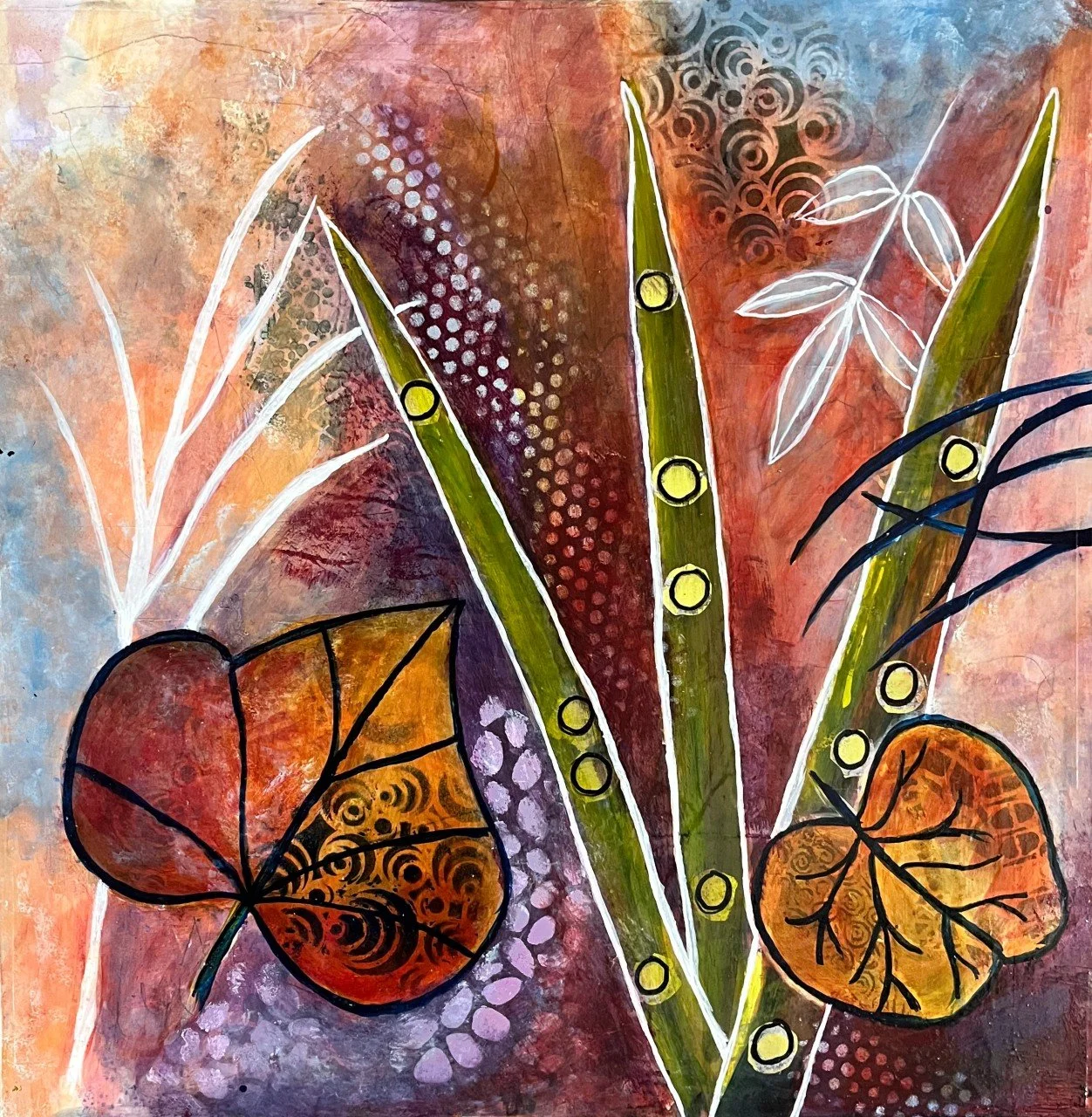 Beneath the Crimson Canopy
