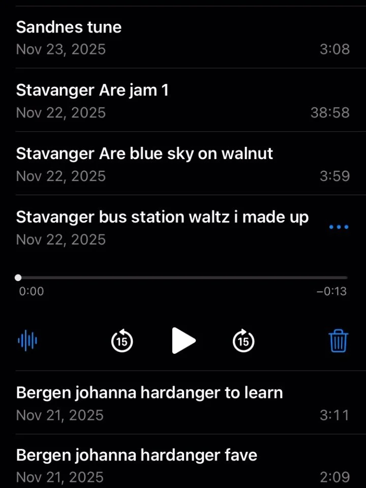 I was standing at the central bus station in downtown Stavanger. A friend had connected me to one of their friends living nearby on a dairy cow farm. This friend of a friend (whom Id never met before) was so kind as to invite me to stay on their farm