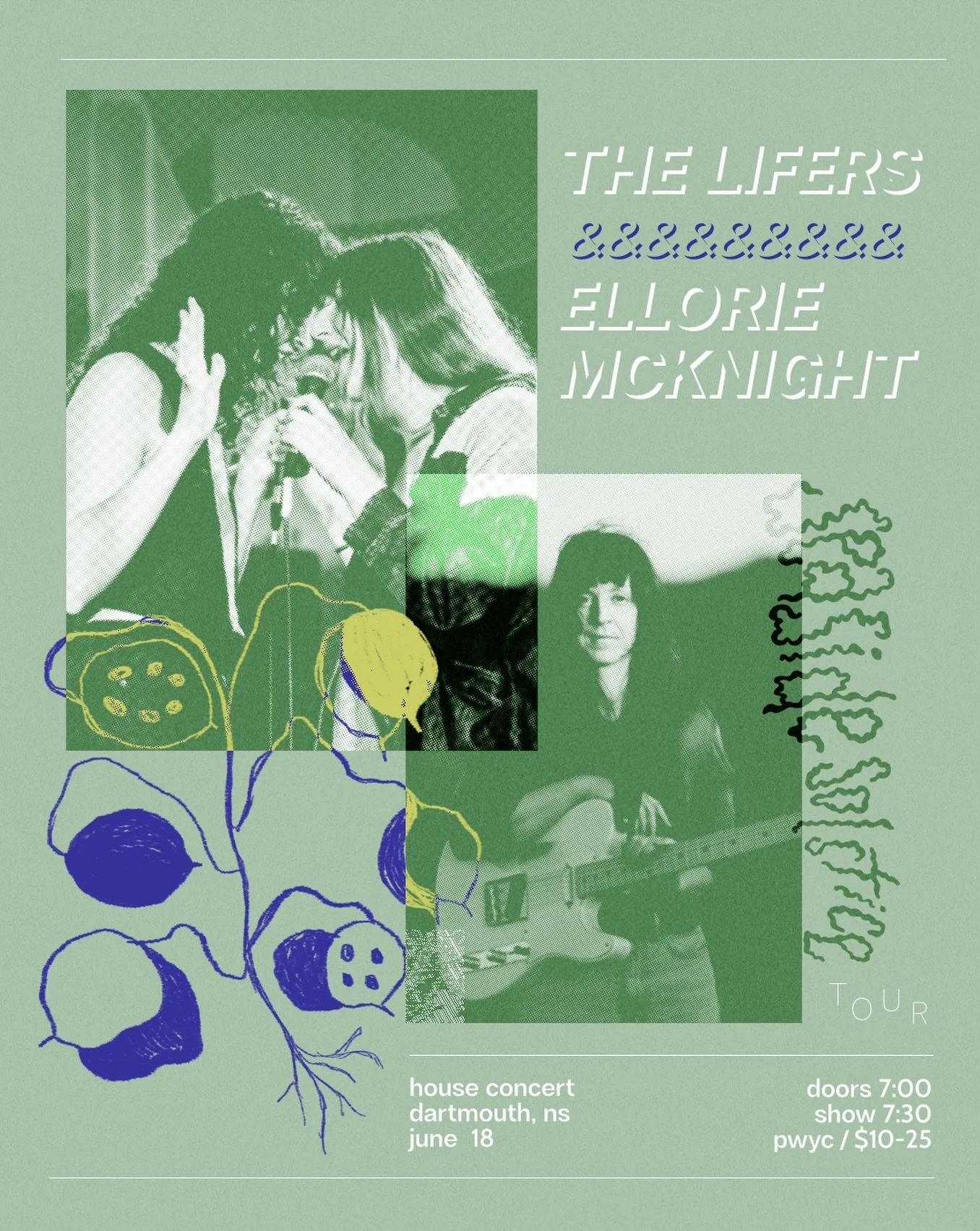 Oh wowwee!!!
So delighted and excited for this house concert on June 18 in Dartmouth NS with @thelifers !!! 
I&rsquo;ll be performing as a trio with @chloedavidsonmusic and @jmckennamusic 💕

Tickets are pay what you feel you can afford, suggested 10
