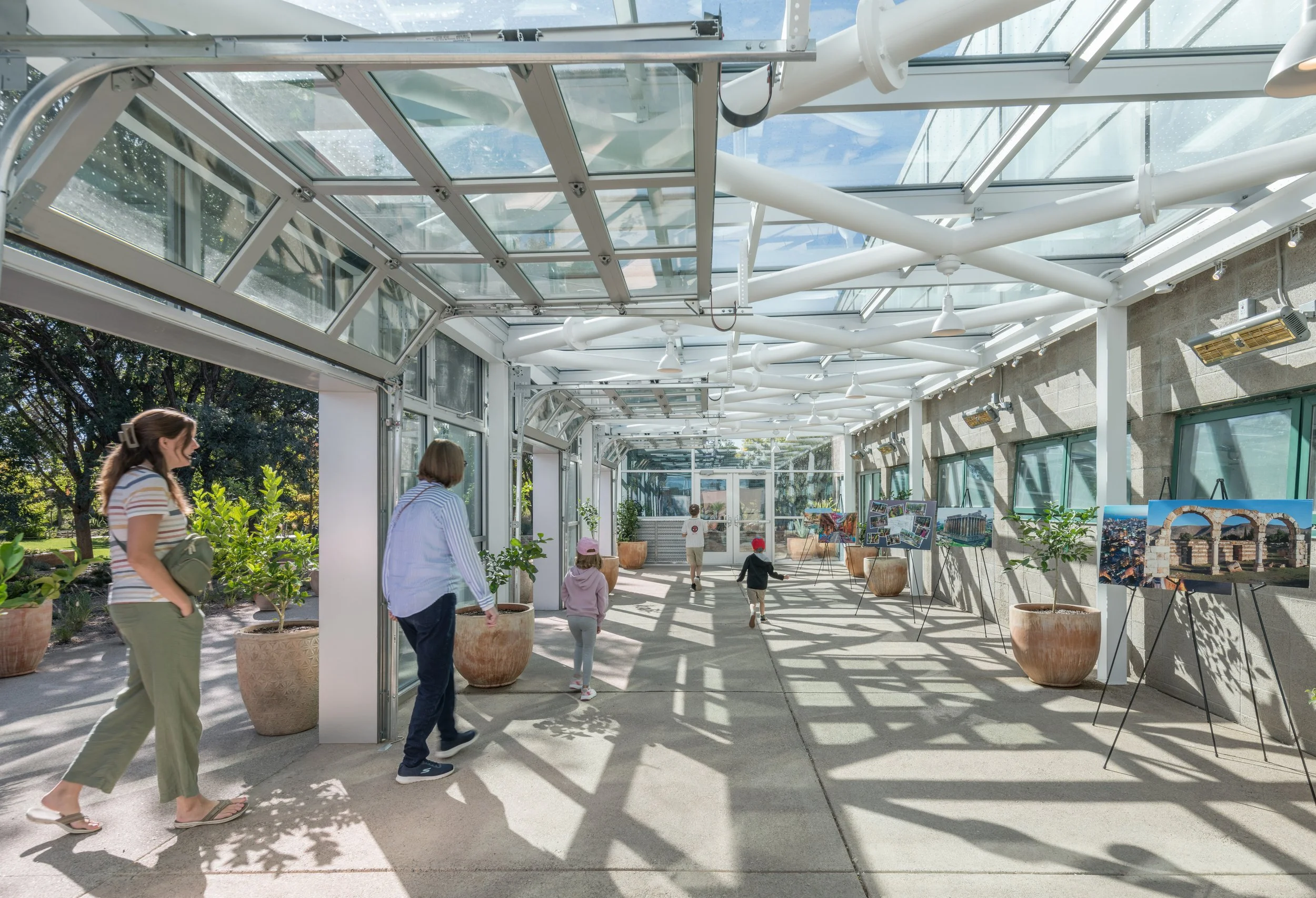 Albuquerque BioPark Mediterranean Garden Orangerie