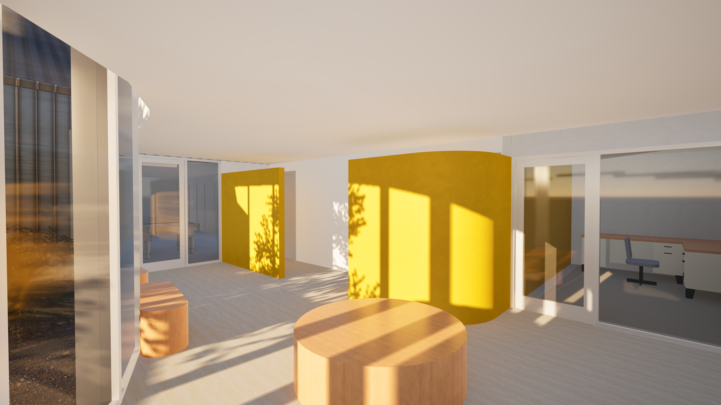 corridor looking northeast towards existing building.png