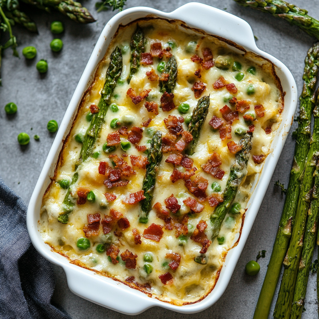 Cheesy Asparagus Casserole (4 serving) — Nosh Specialty Foods