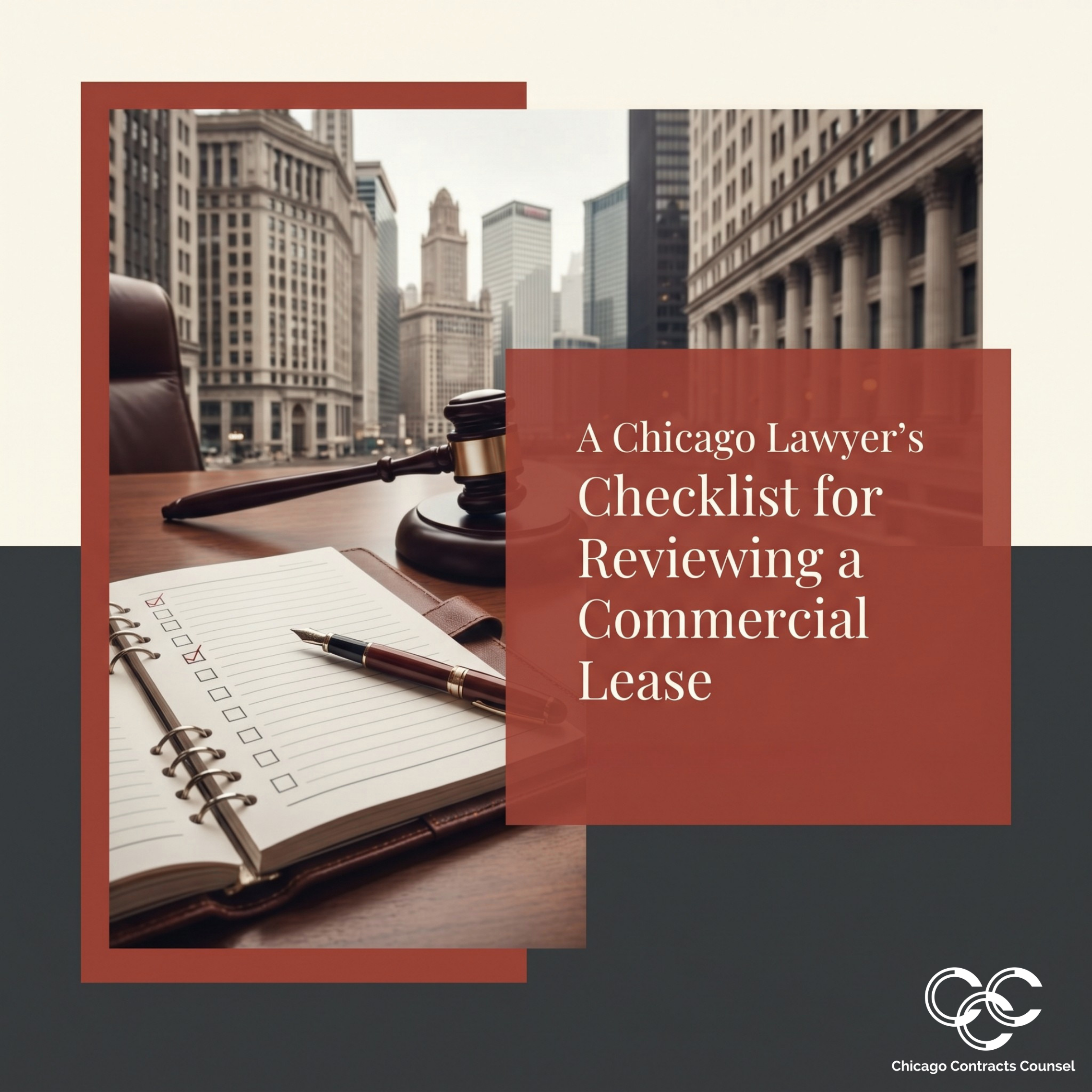 A Chicago Lawyer's Checklist for Reviewing a Commercial Lease