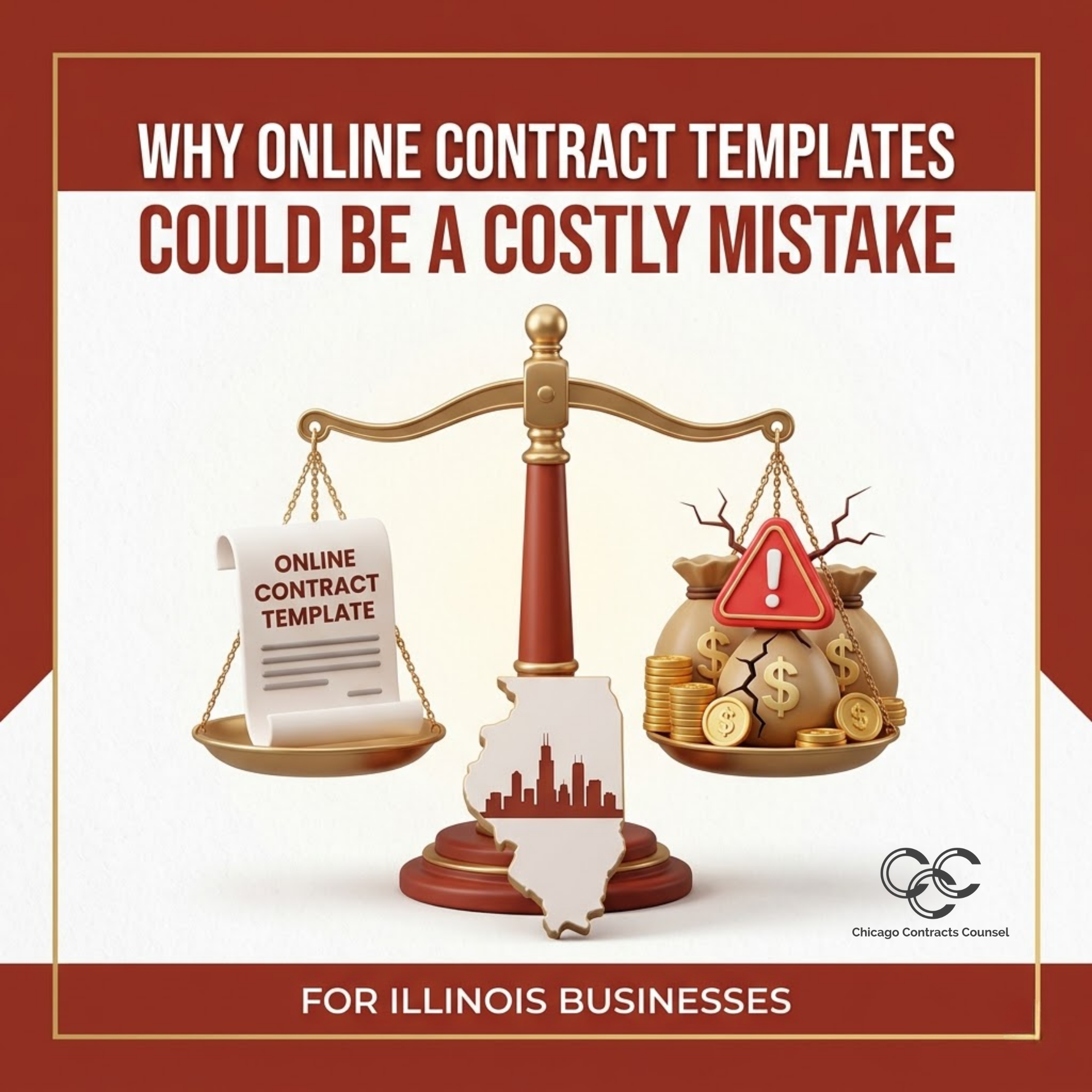 Why Online Contract Templates Could be a Costly Mistake for Illinois Businesses