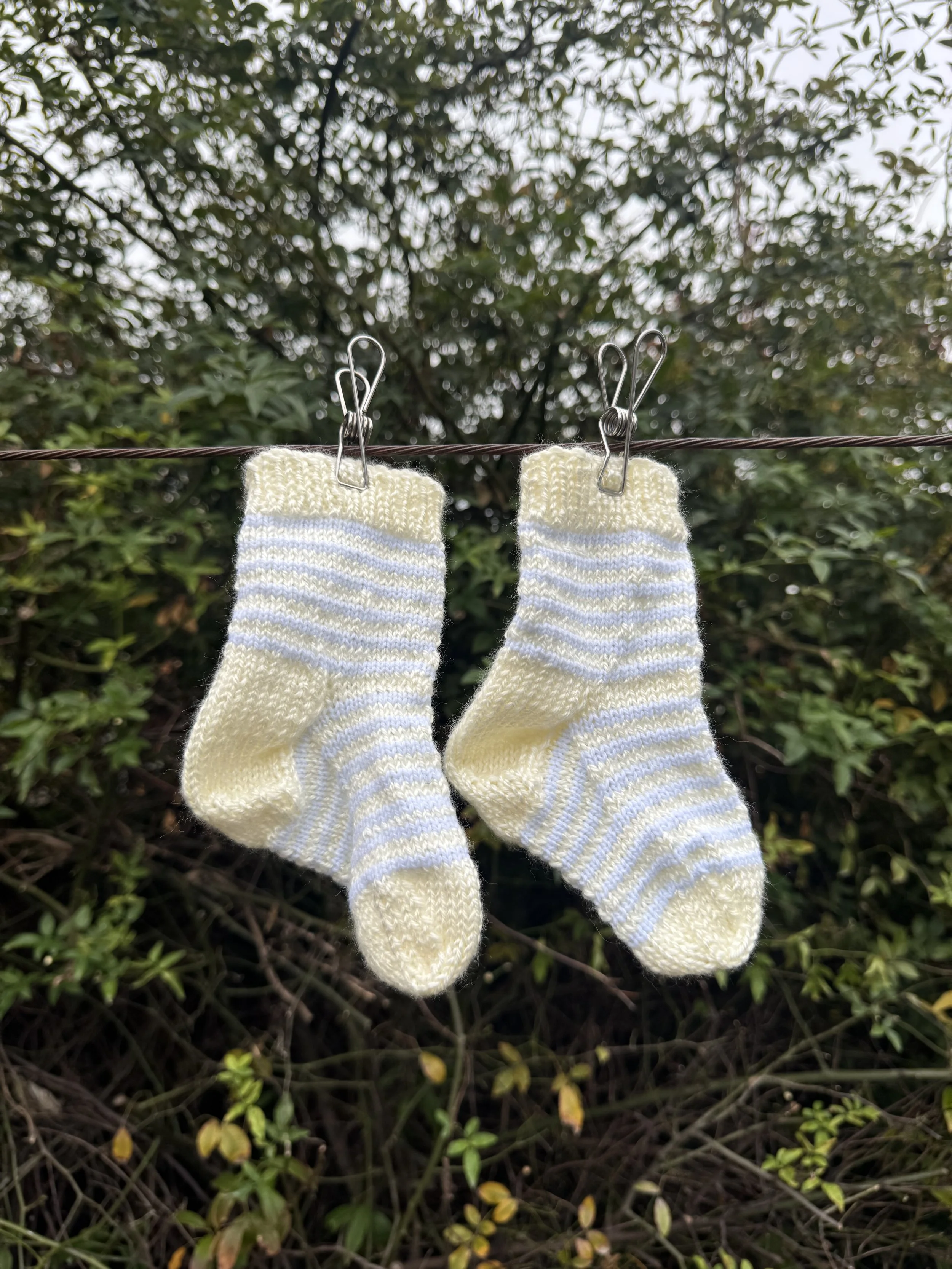 Hand Knitted Socks- Mini Cuddle Club
