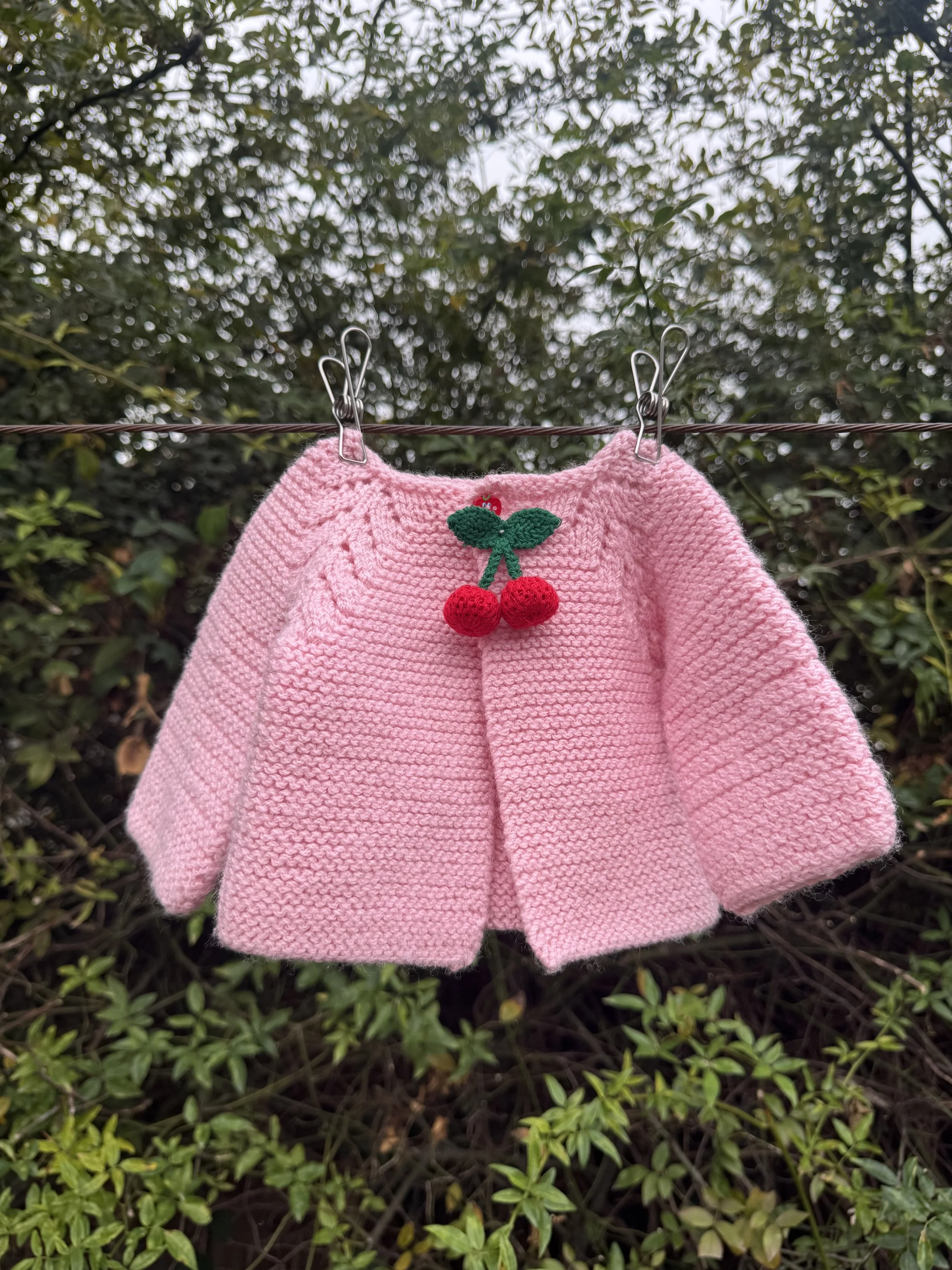 Cute As Pie Cardigan- Mini Cuddle Club