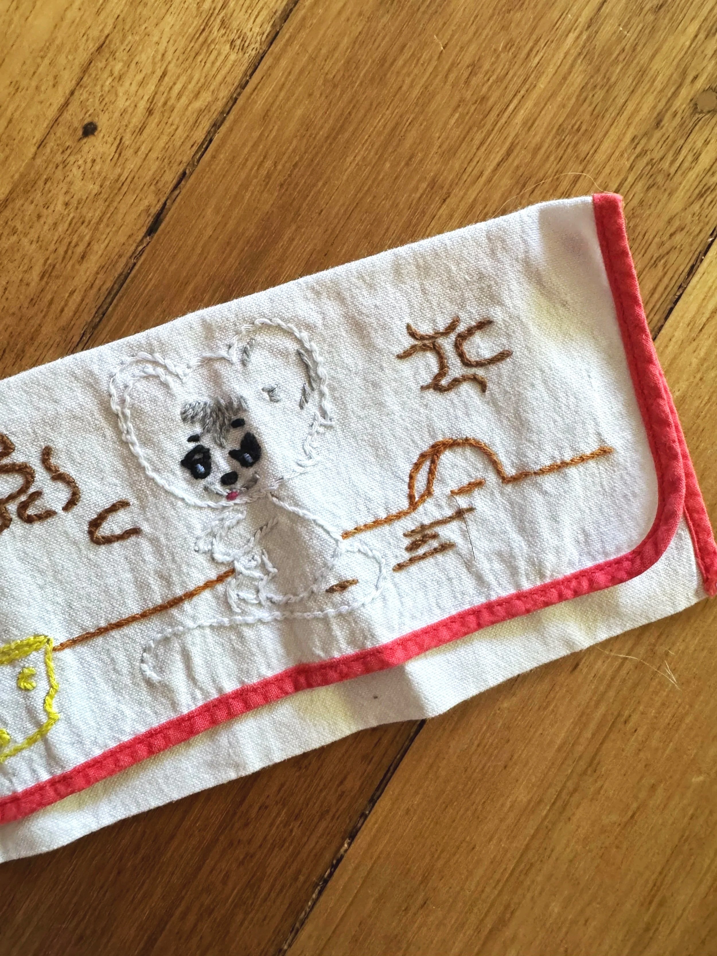 Garage Sale - Vintage sewing bag