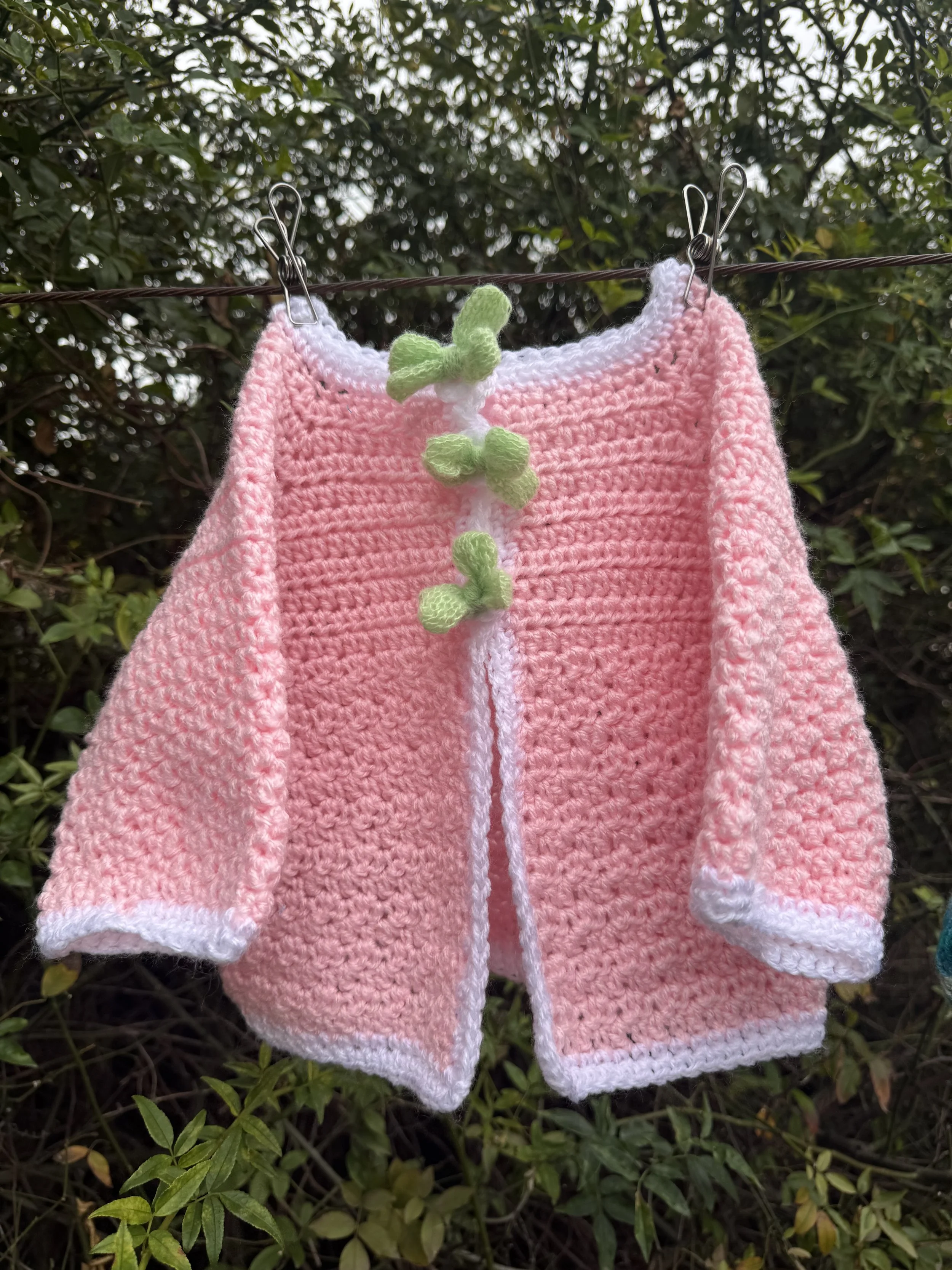 Bow Cardigan - Mini Cuddle Club