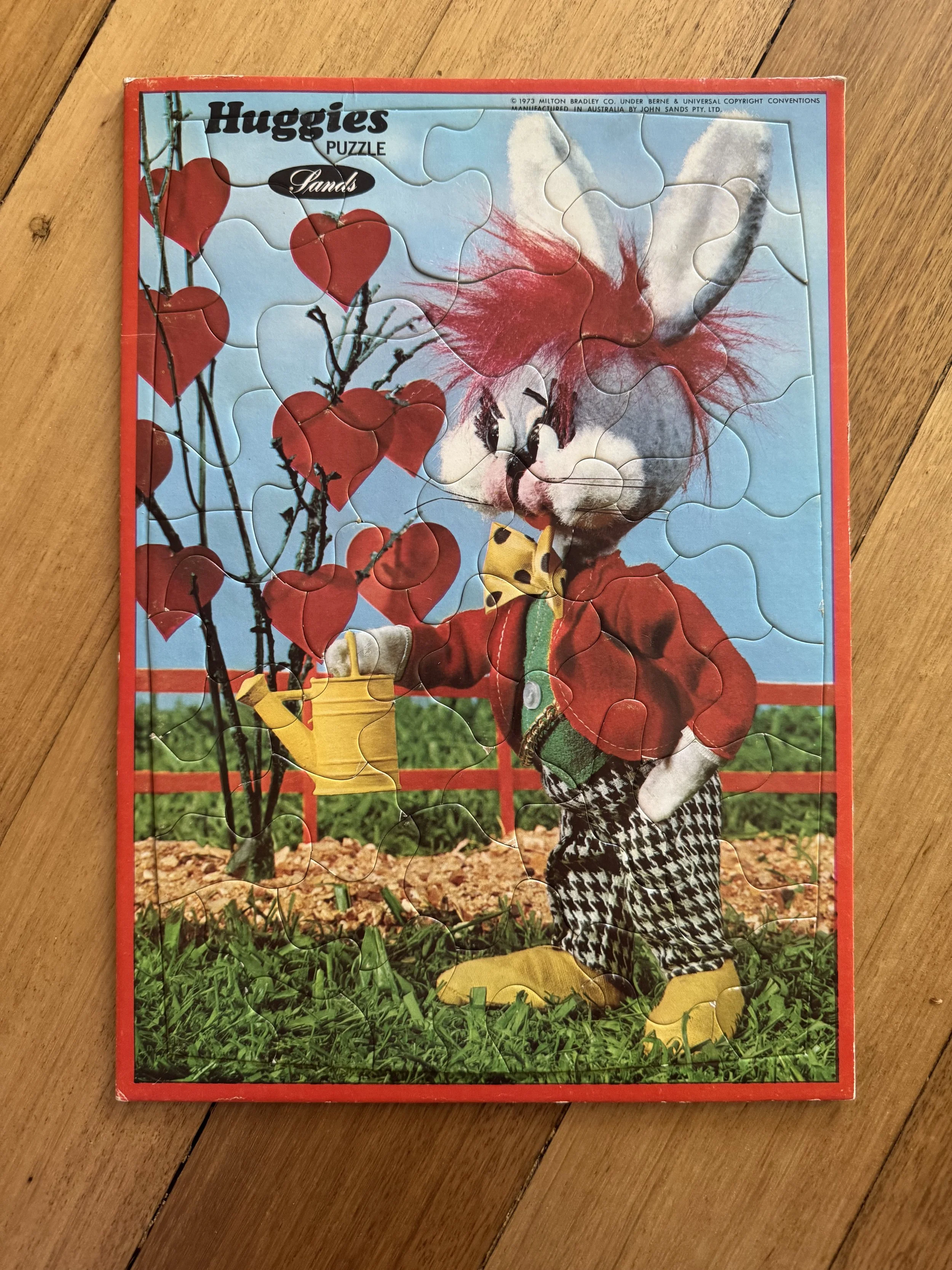 Garage Sale - Vintage 60's puzzle