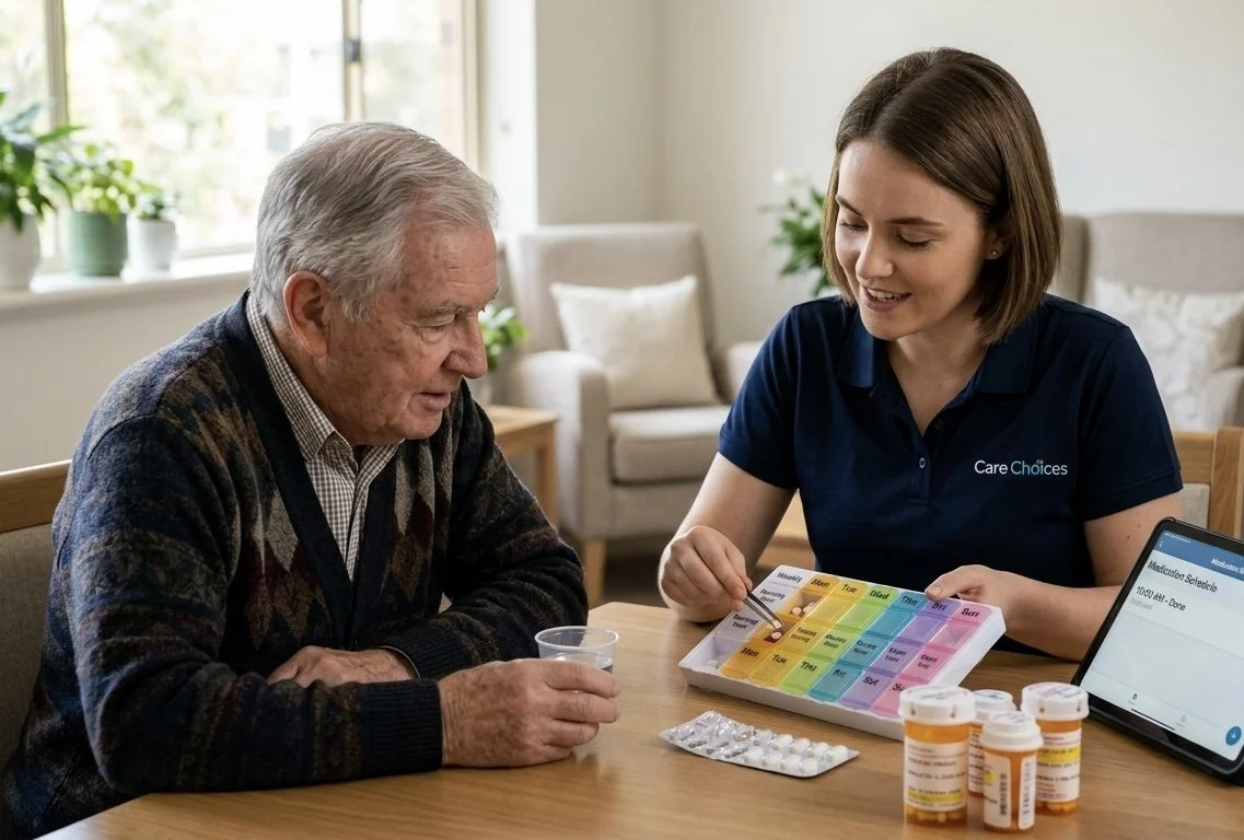 Assist Clients with Medication Skill Set