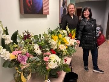 Flowers for Hospice Volunteering