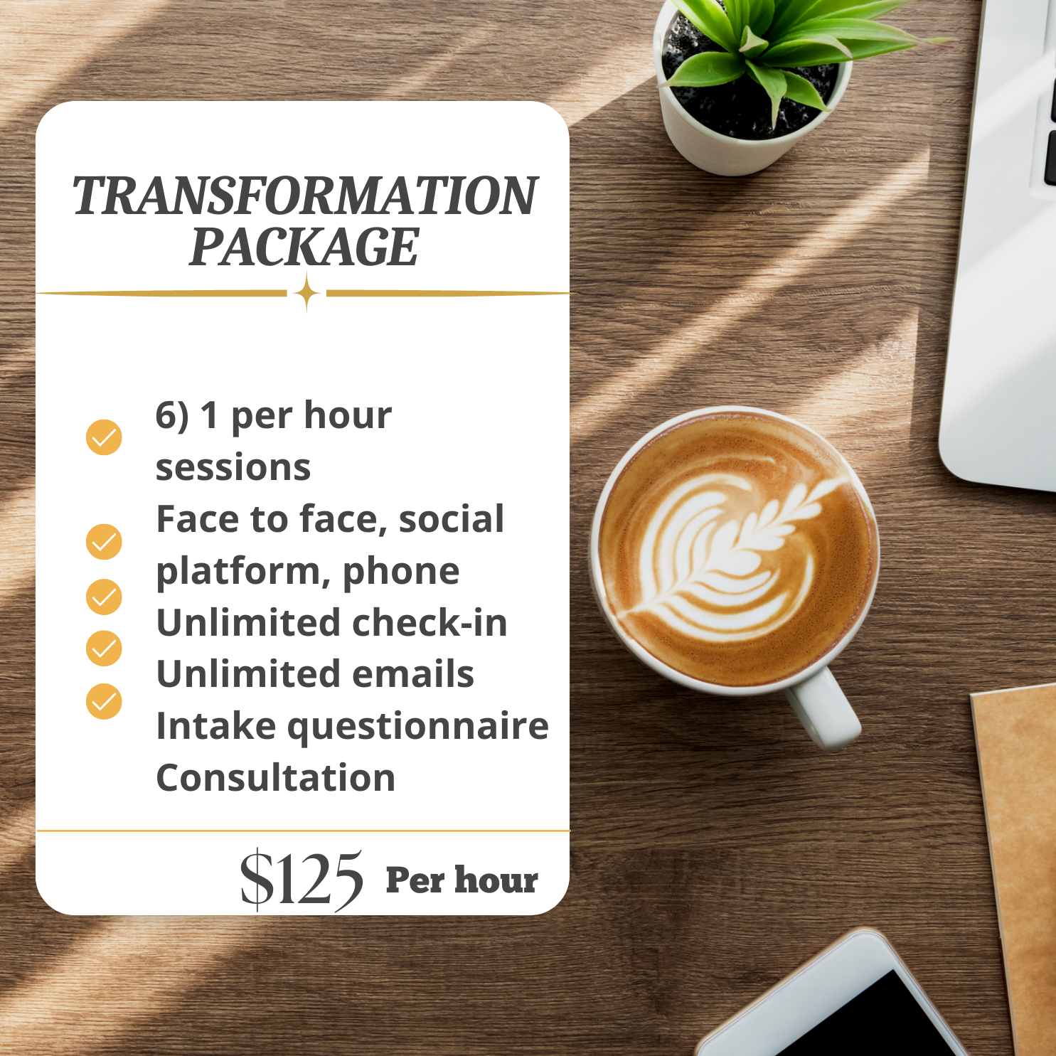 TRANSFORMATION PACKAGE