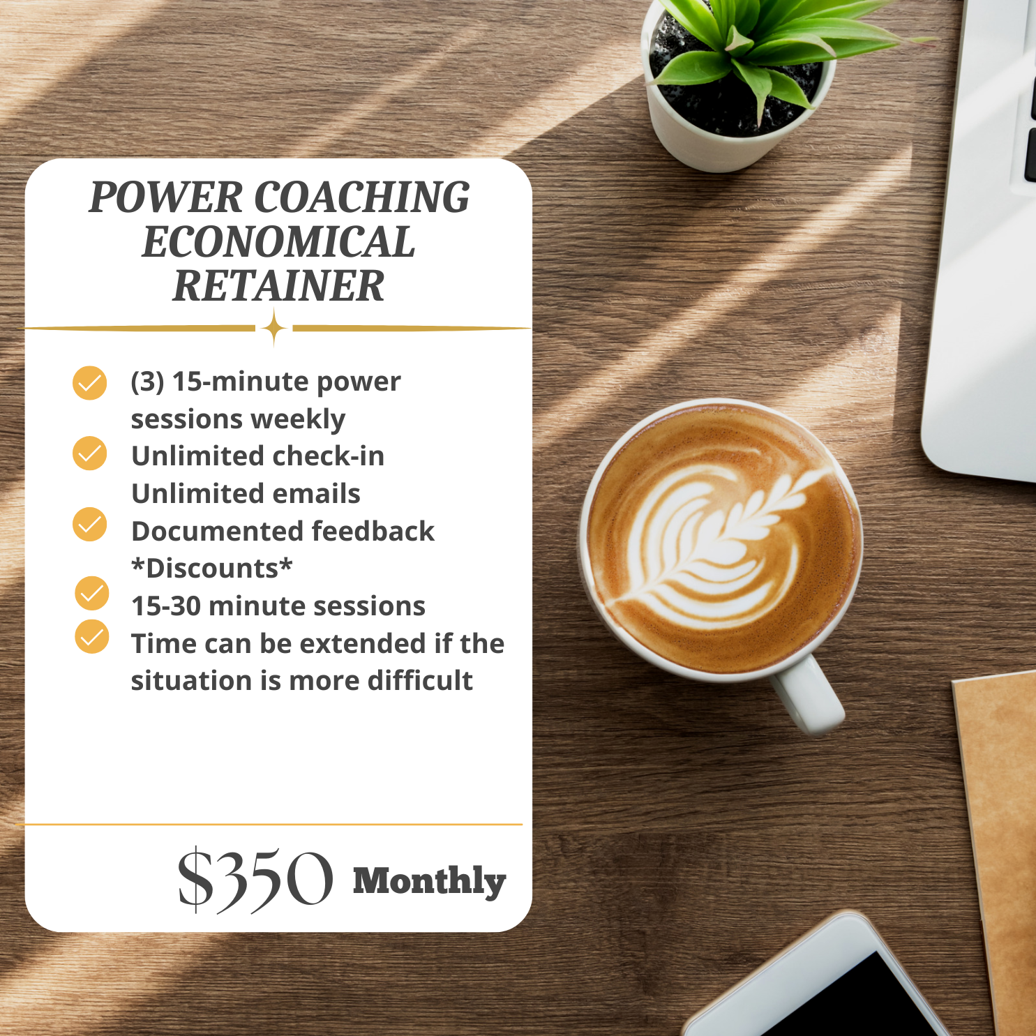 Power Coaching Economical Retainer