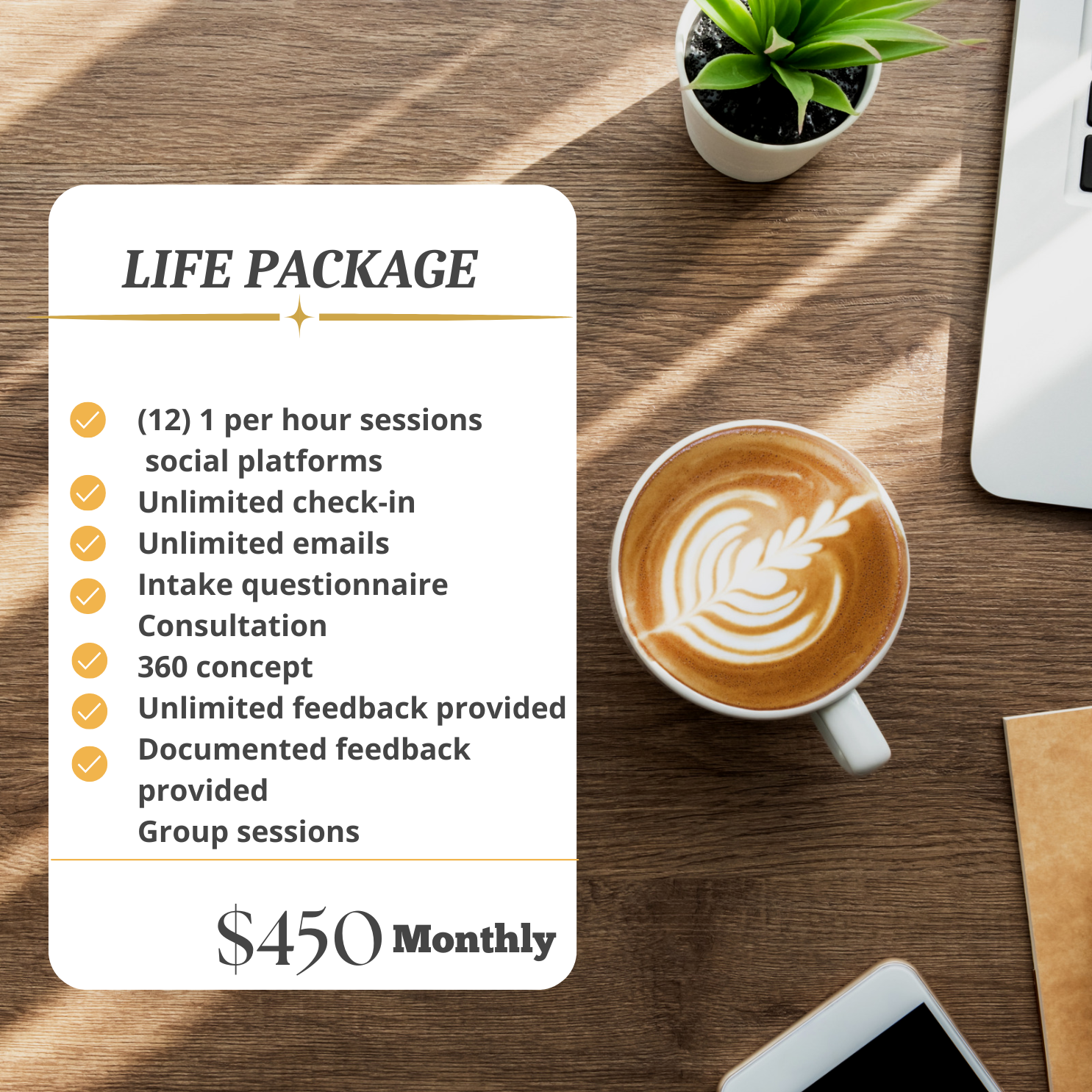LIFE CHANGE PACKAGE
