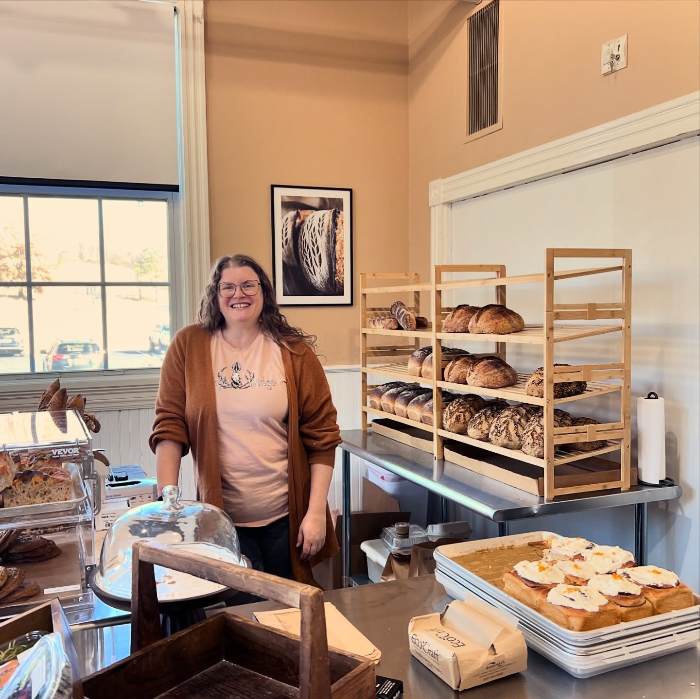 Baked goods (and more) now at the Schoolhouse! Welcome @jackaloperidge &amp; friends on Saturday mornings - starting today! - all winter long until @rappcofarmersmarket reopens on the lawn in the spring. Stop by, say hello, and pick up some winter co