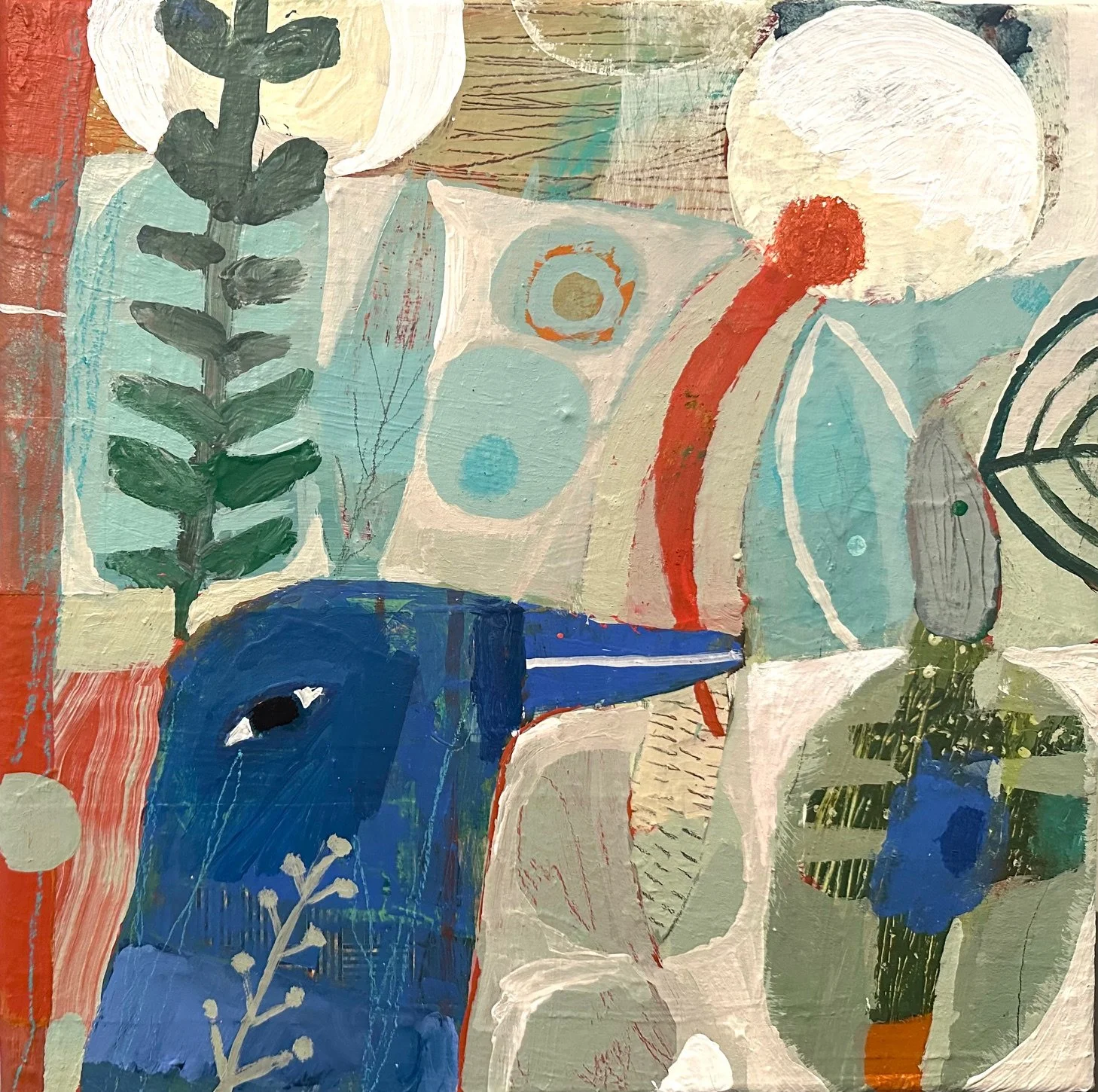 Early Bird | 12 x 12 inches | $375