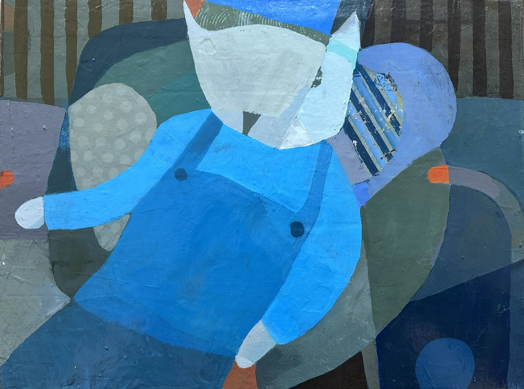 A good Life Overall | 24 x 18 inches | $625