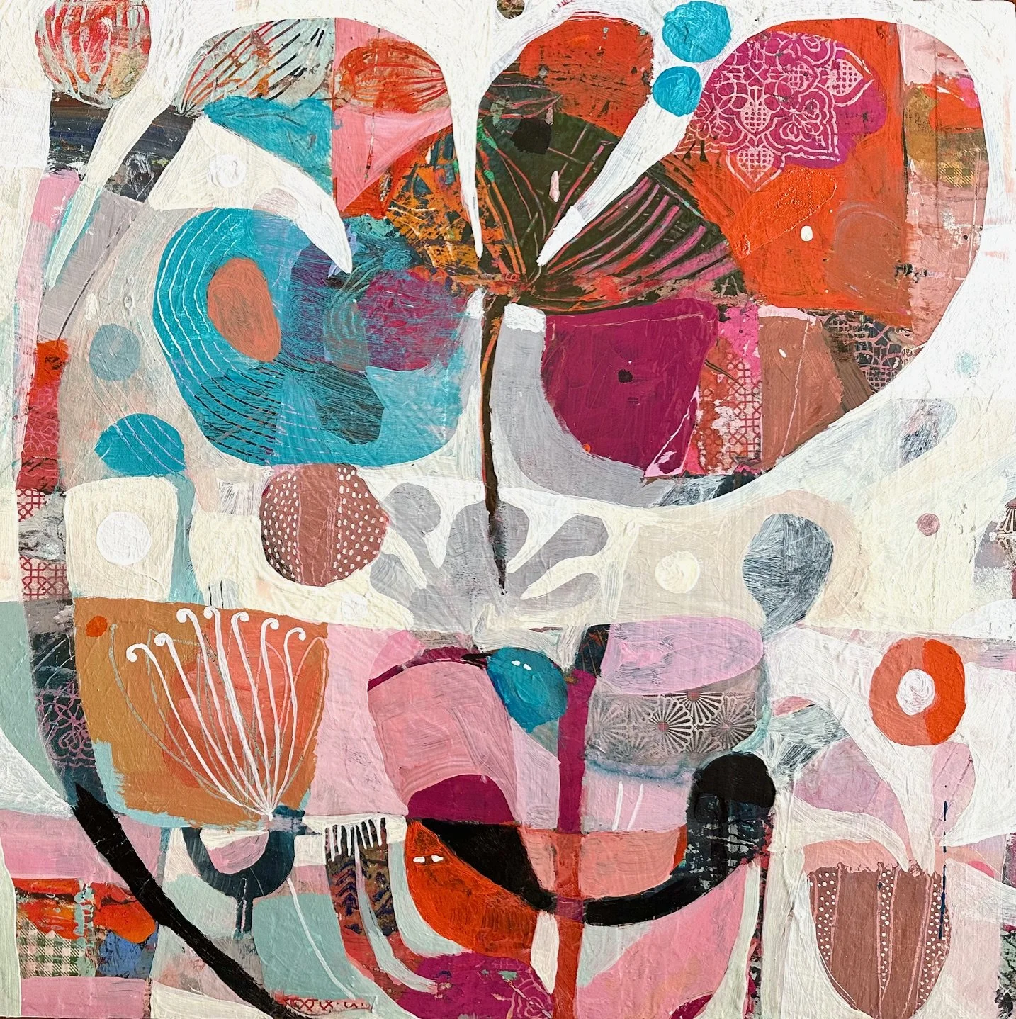 Tiny's Big World | 16 x 16 inches | SOLD