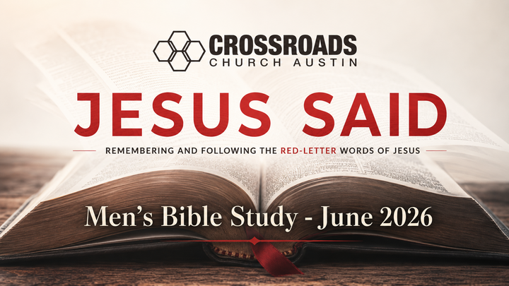 Men's Bible Study June 2026 - Begins