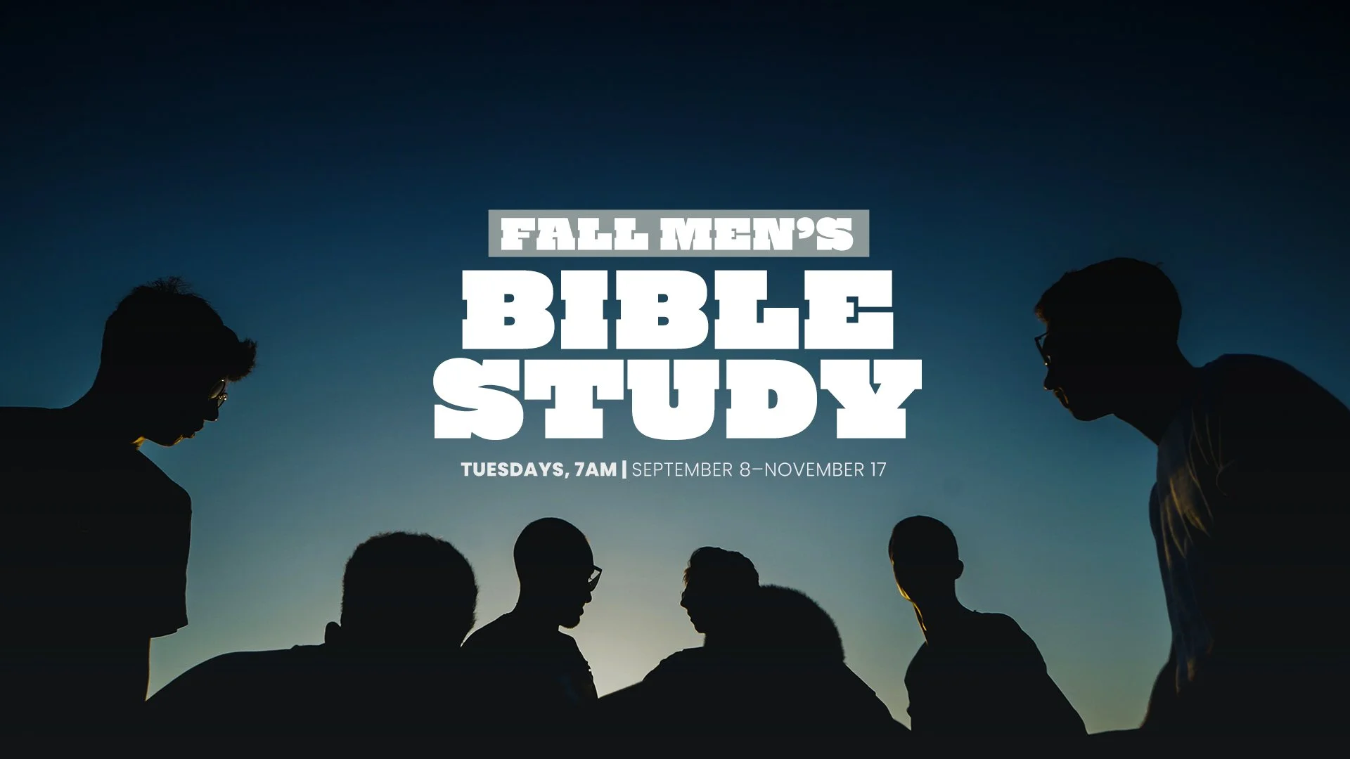 Men's Fall Bible Study