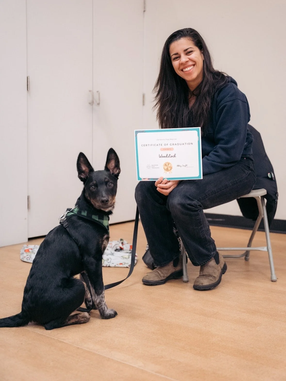 🎓Congrats to our first graduating class of 2026! 🐾

Woodstock, Benji, Tilly, Dahlia &amp; Mallow 🐶👏🏼

🎞️ by @kellritchiephotography 

#lifeskillsfordogs #puppyclass #clickertraining #whistlerbc